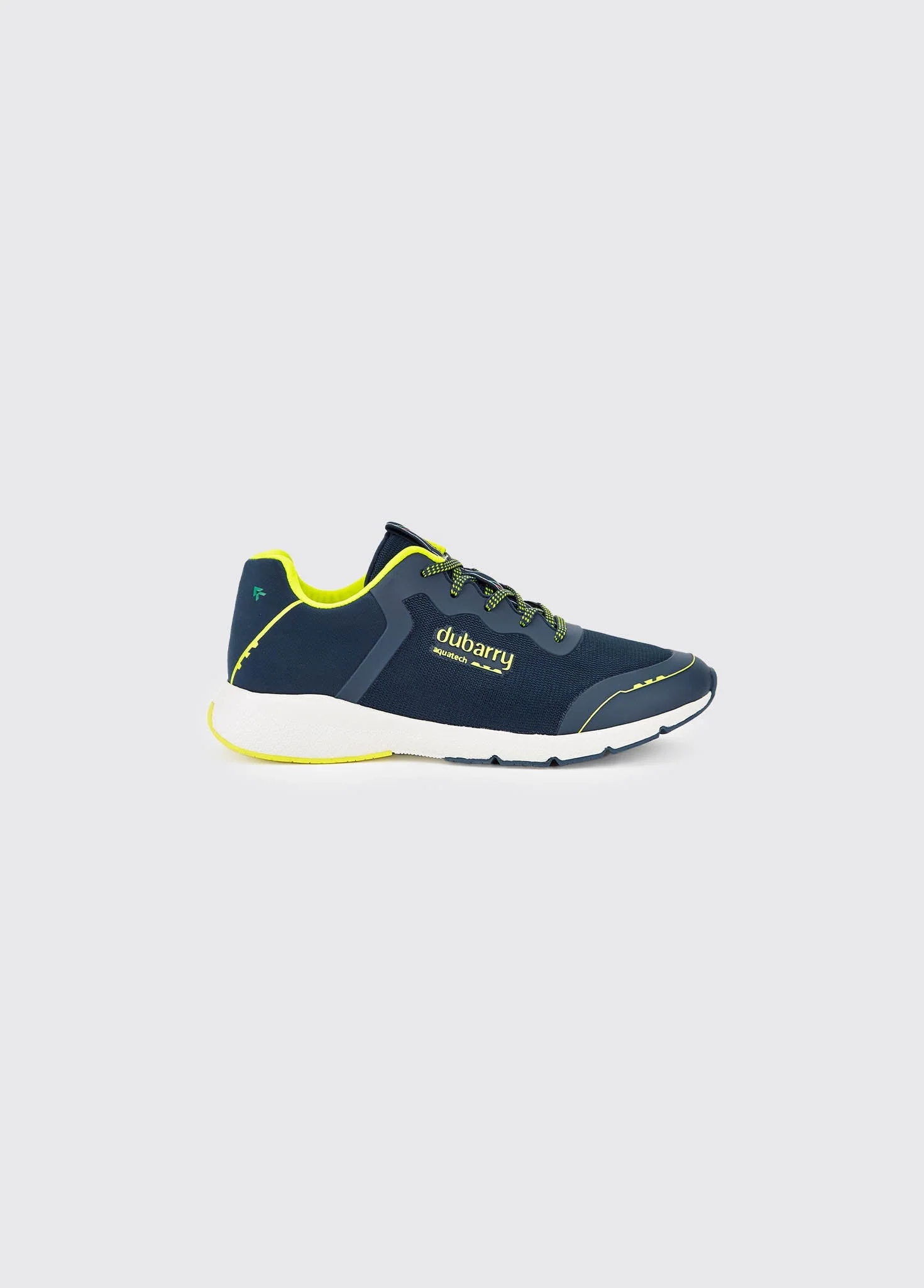 Palermo Men's Lightweight Sporty Trainer - Navy/Citrus - Image 4