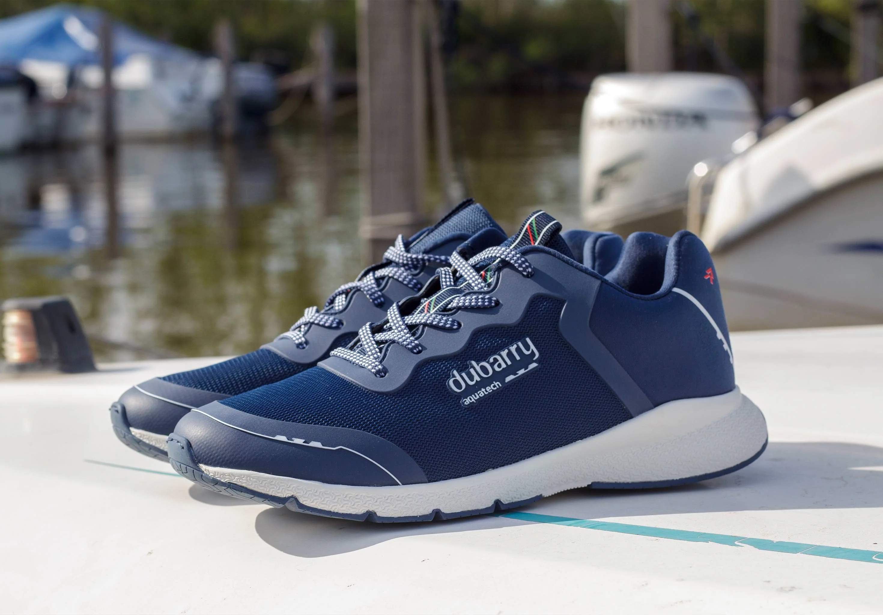 Palermo Men's Lightweight Sporty Trainer - Navy - Image 3
