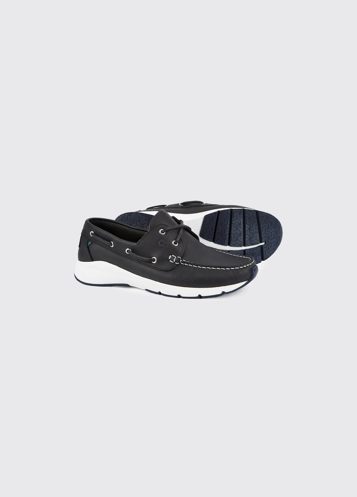 Dungarvan Mens Lightweight Deck Shoe - Navy - Image 2