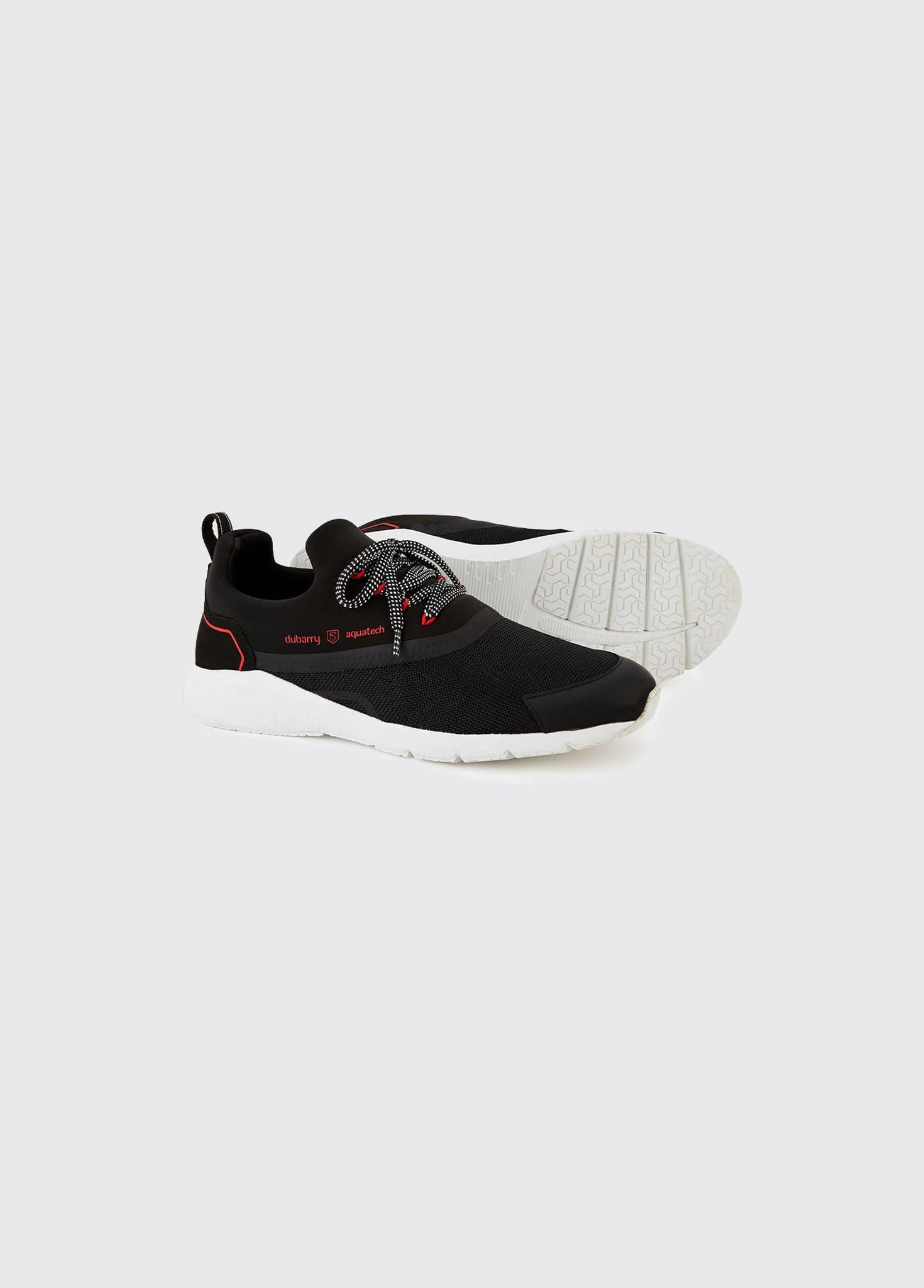 Antibes Mens Lightweight Sporty Trainer - Black - Image 2