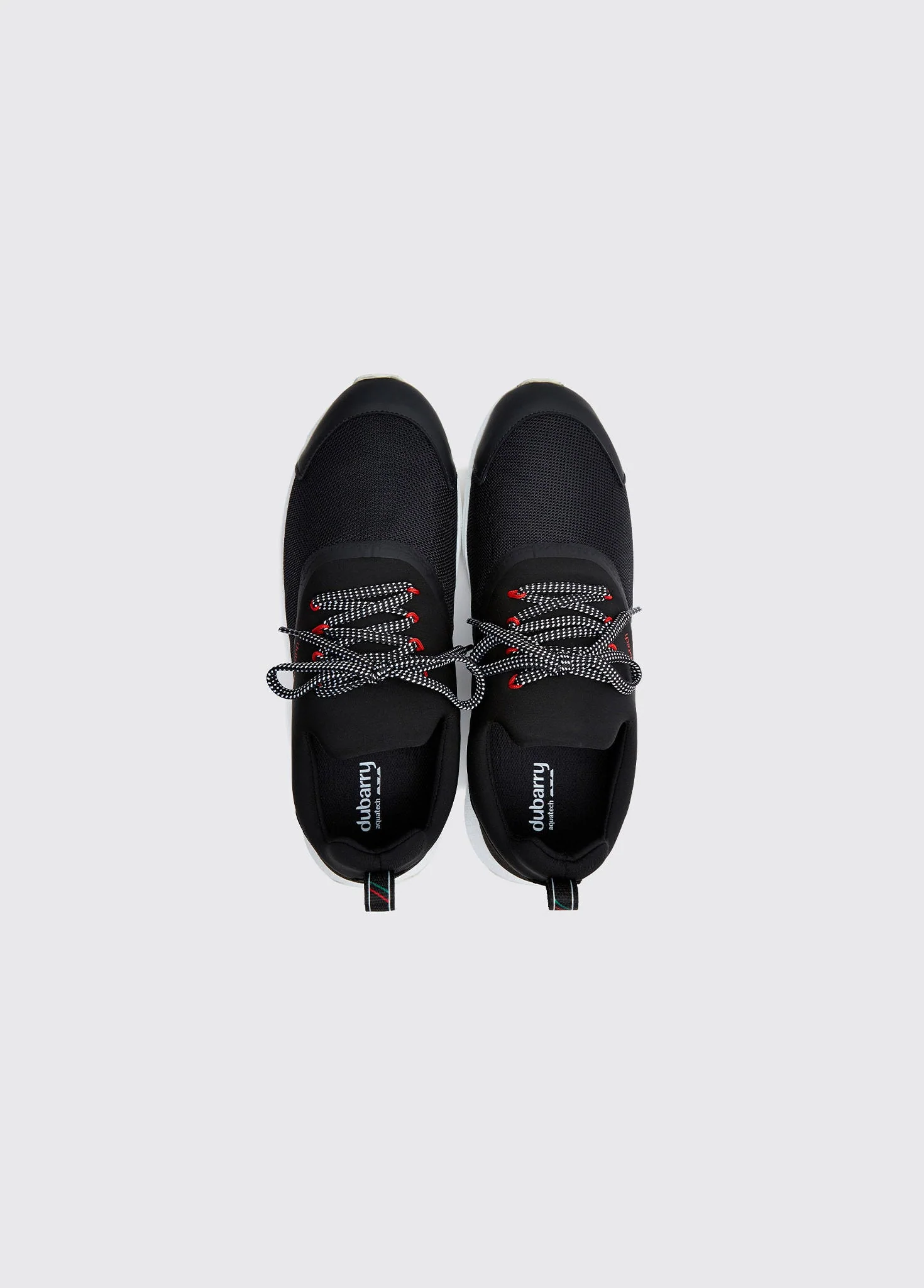 Antibes Mens Lightweight Sporty Trainer - Black - Image 6