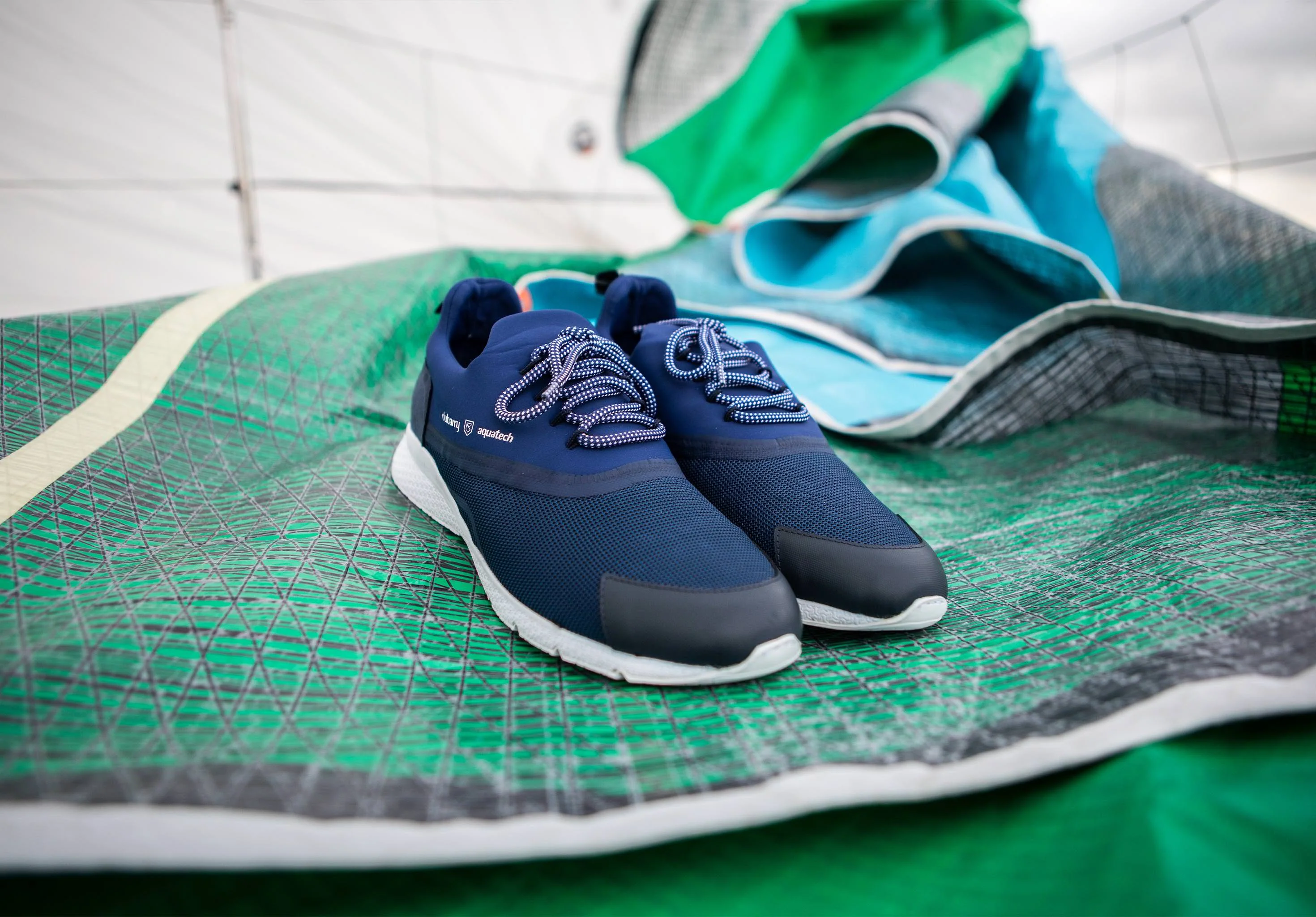 Antibes Mens Lightweight Sporty Trainer - Navy - Image 3