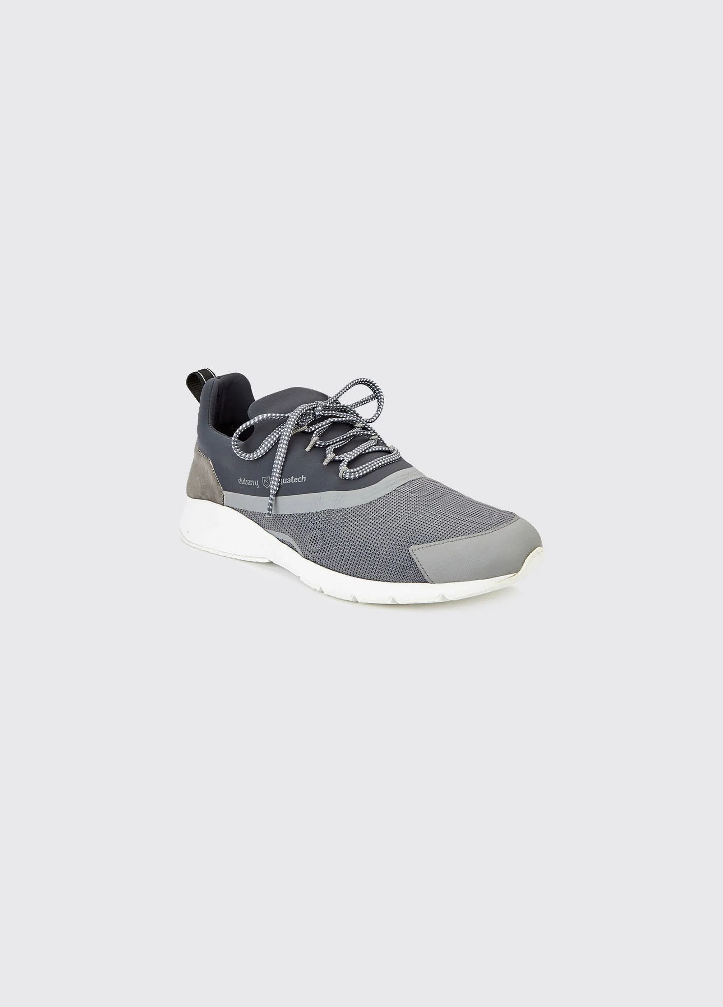Antibes Mens Lightweight Sporty Trainer - Platinum - Image 5