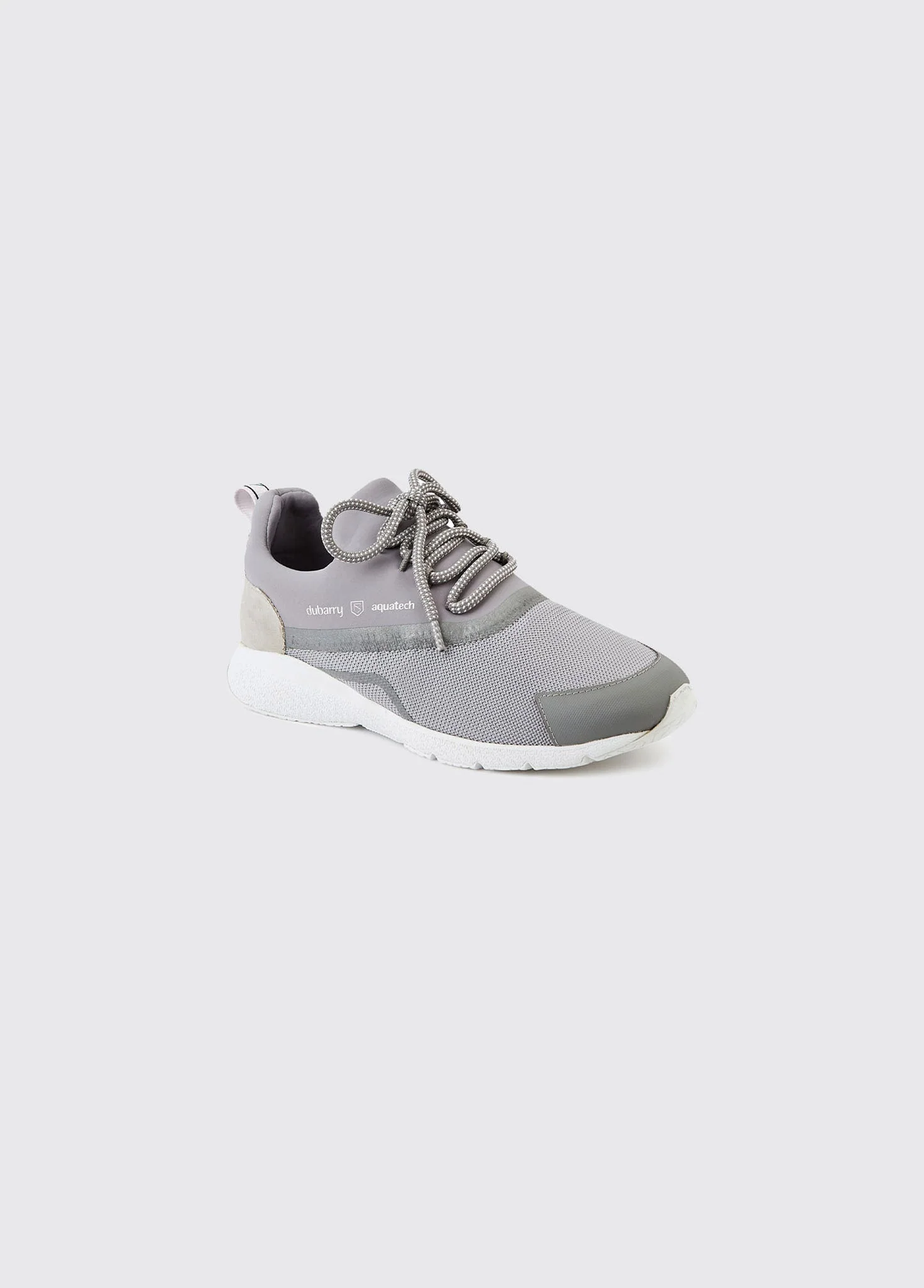 Antibes Mens Lightweight Sporty Trainer - Silver - Image 5