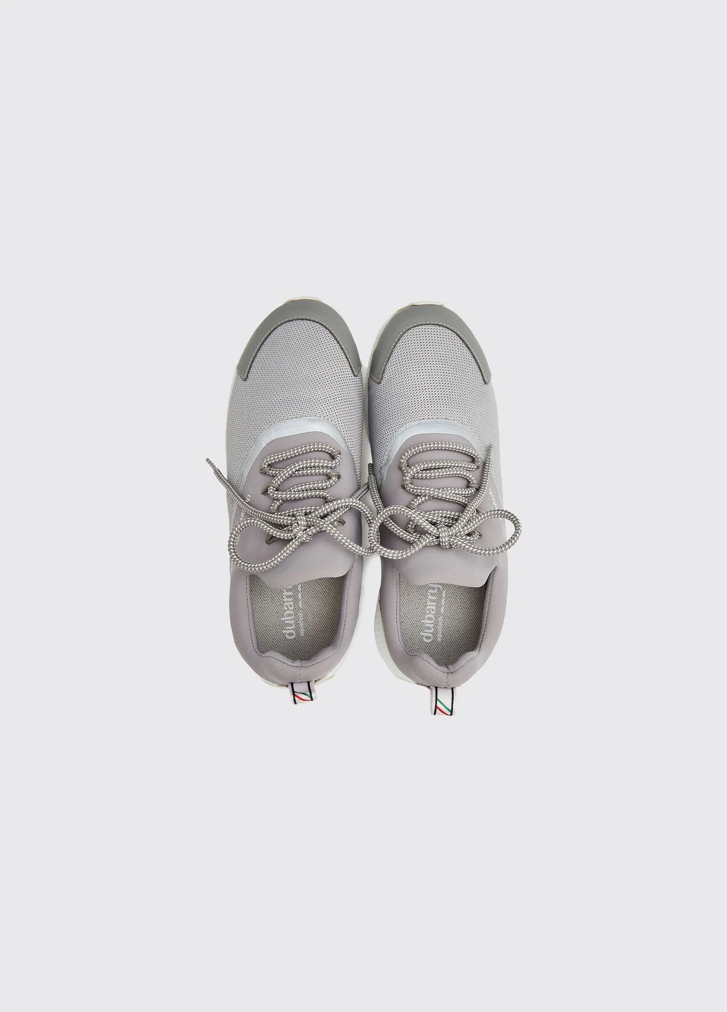 Antibes Mens Lightweight Sporty Trainer - Silver - Image 6