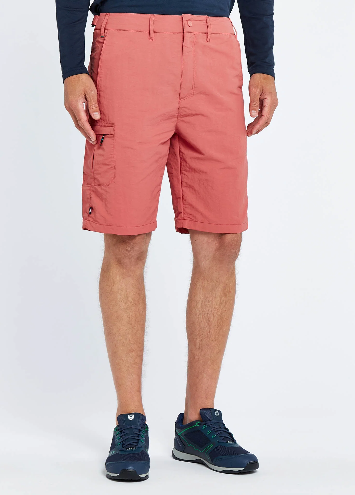 Cyprus Mens Crew Shorts - Imperial Red - Image 3