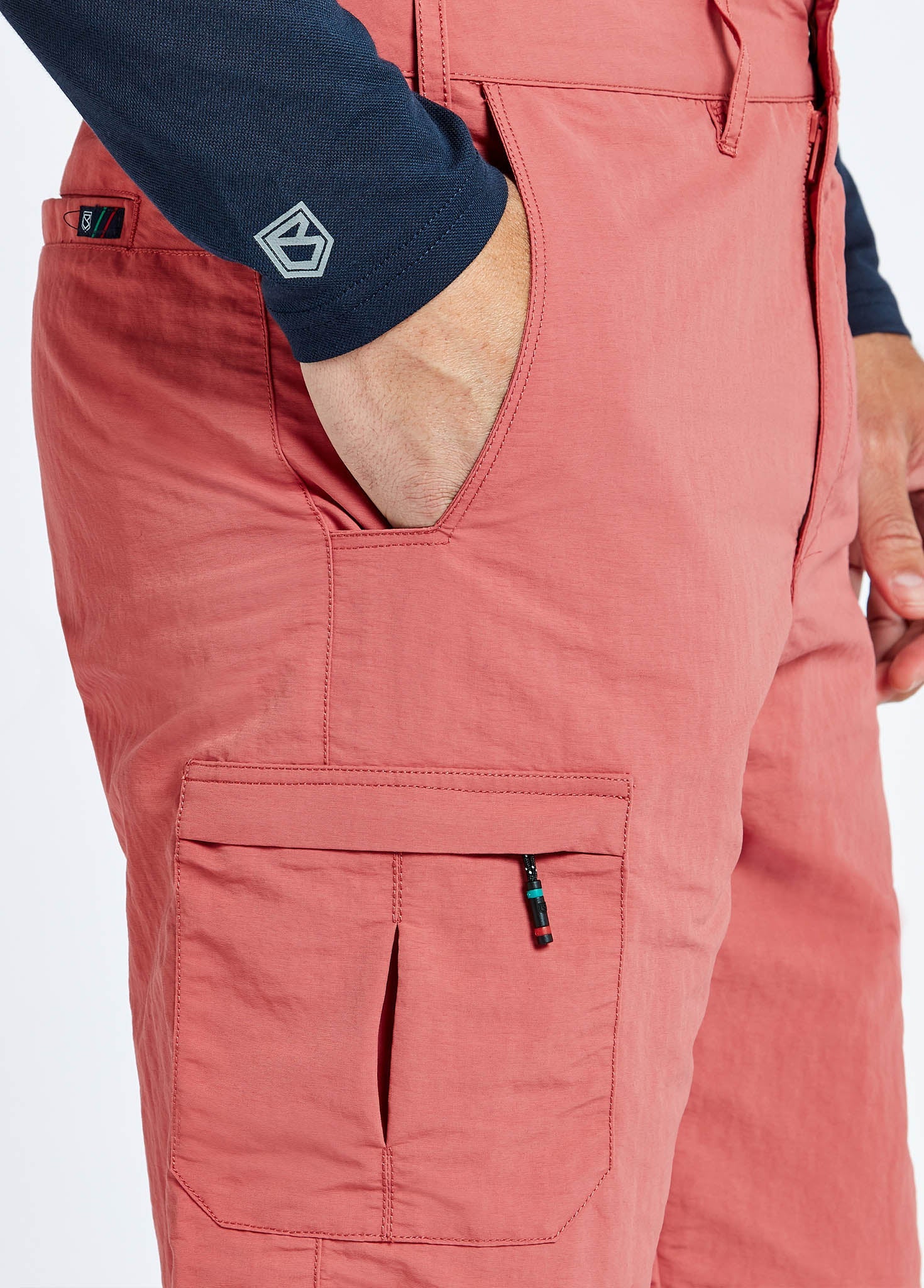 Cyprus Mens Crew Shorts - Imperial Red - Image 5