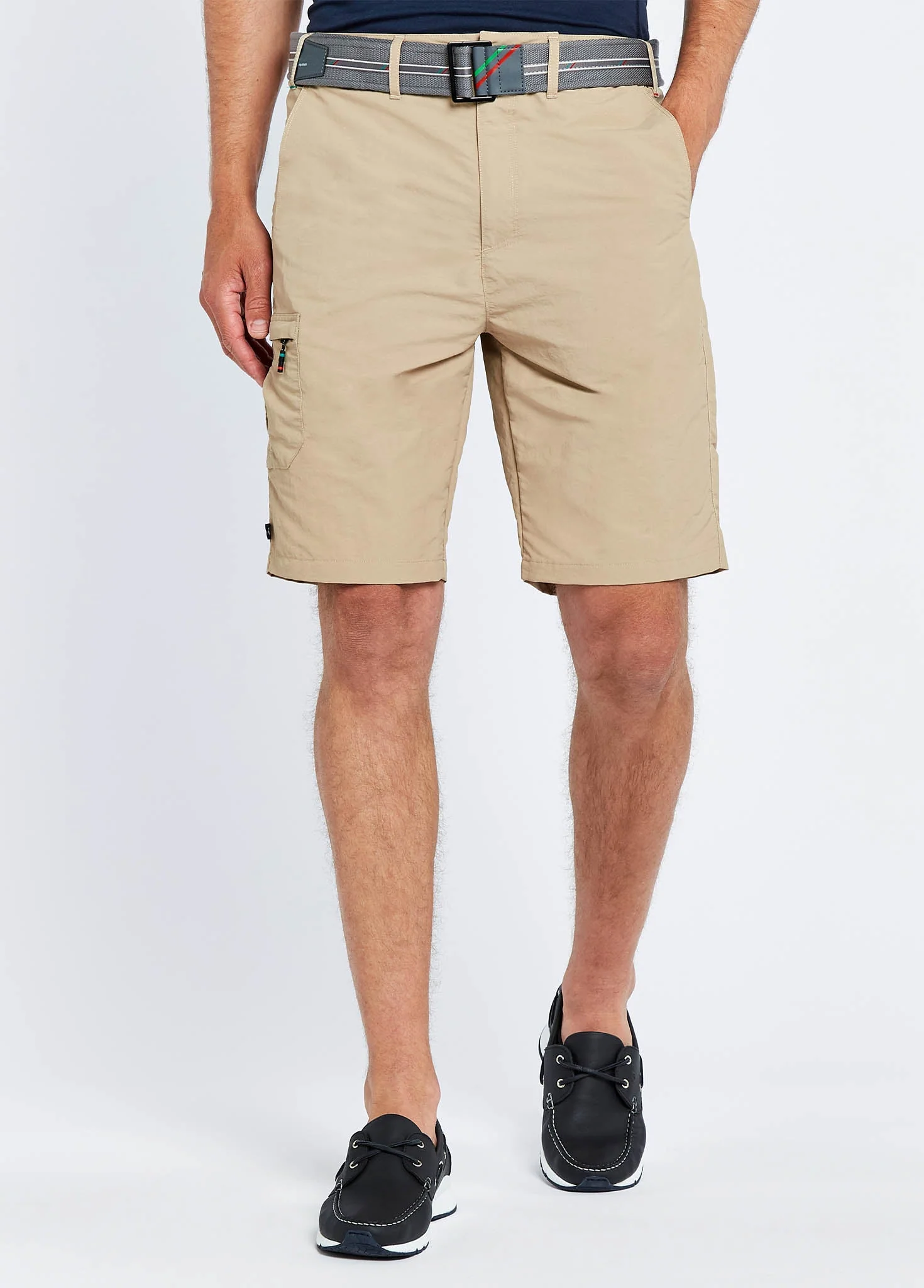 Cyprus Mens Crew Shorts - Sand - Image 3