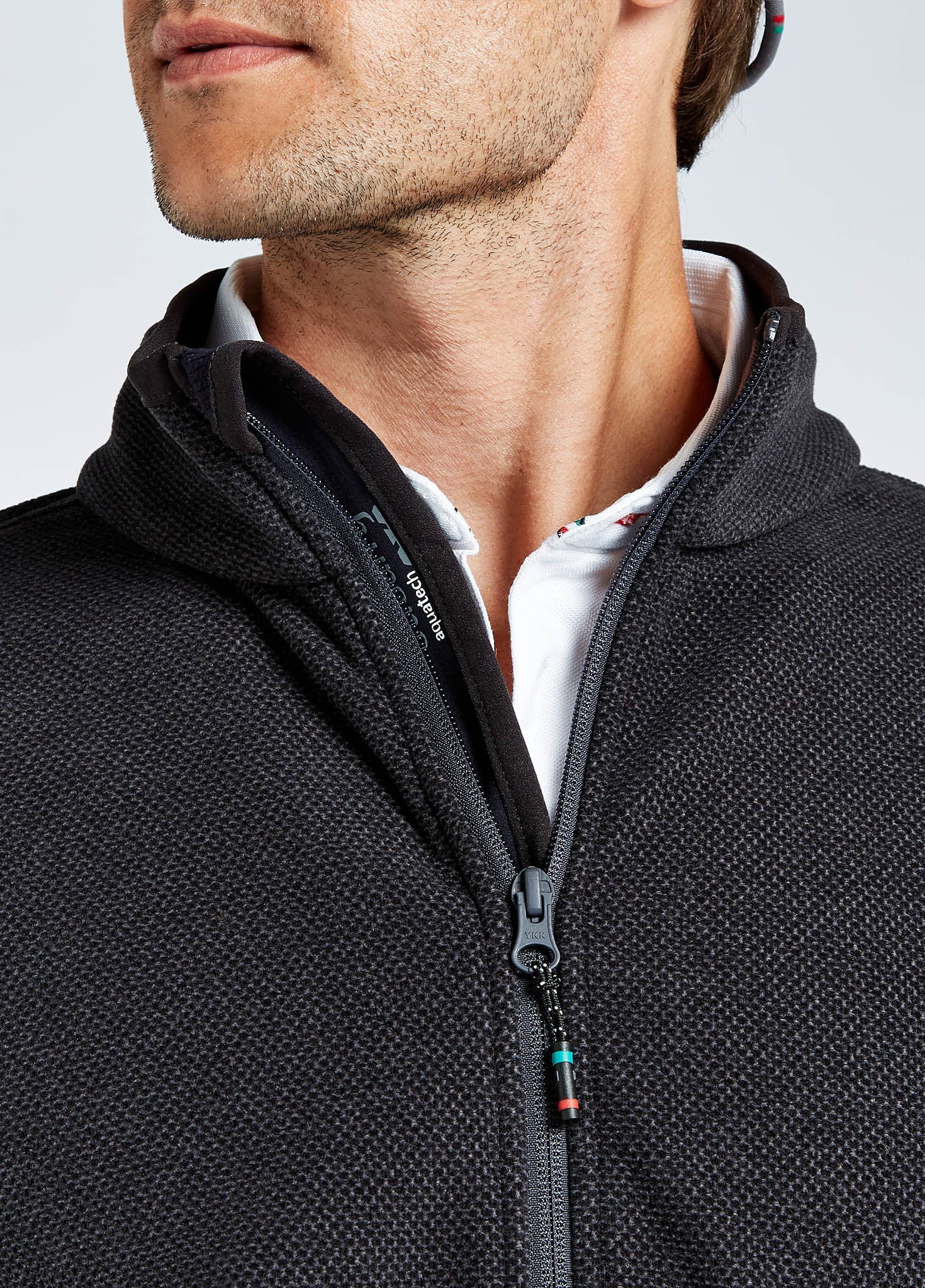 Mustique Men's Full-zip Fleece - Graphite - Image 7
