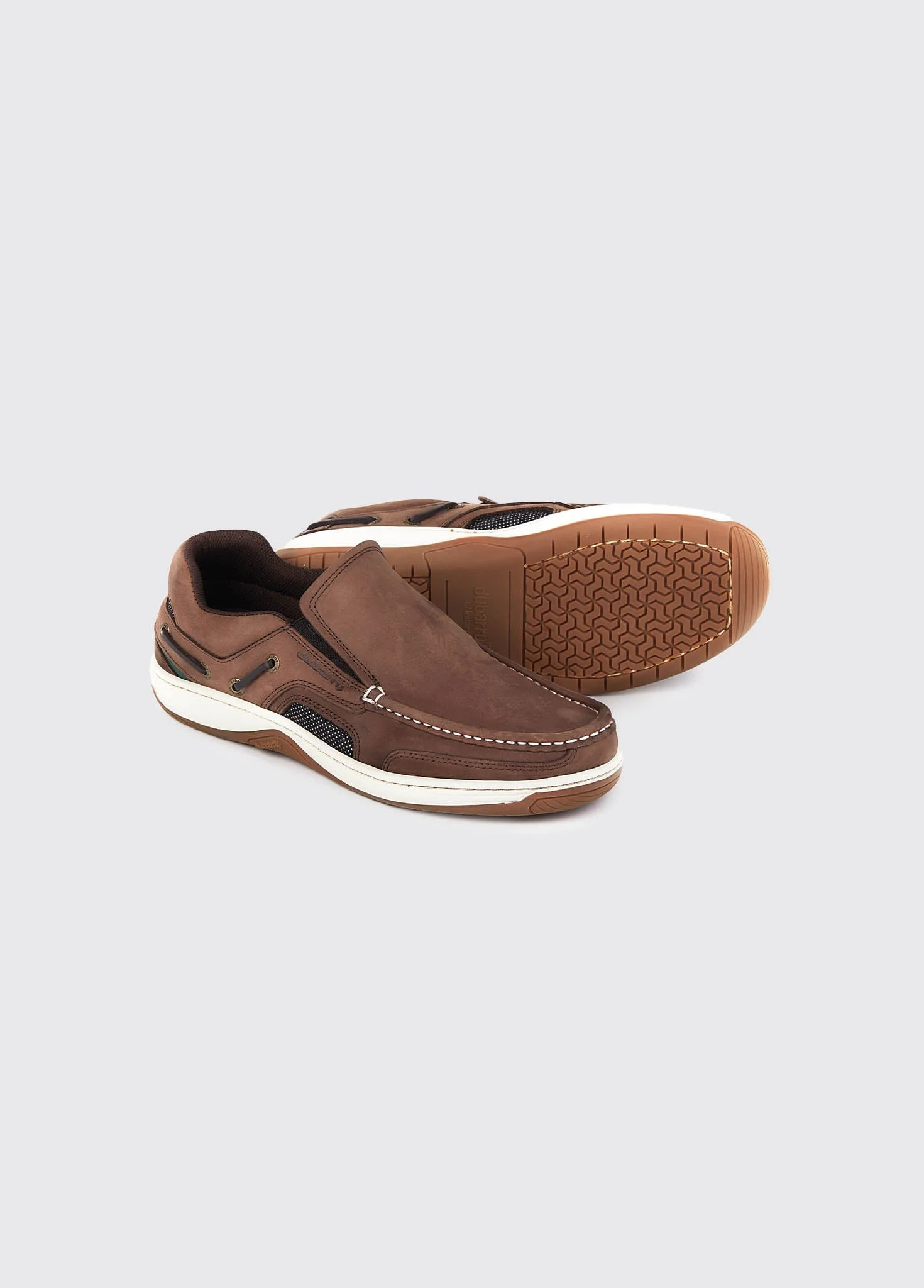 Yacht Men's Slip-On Deck Shoe - Donkey Brown - Image 2