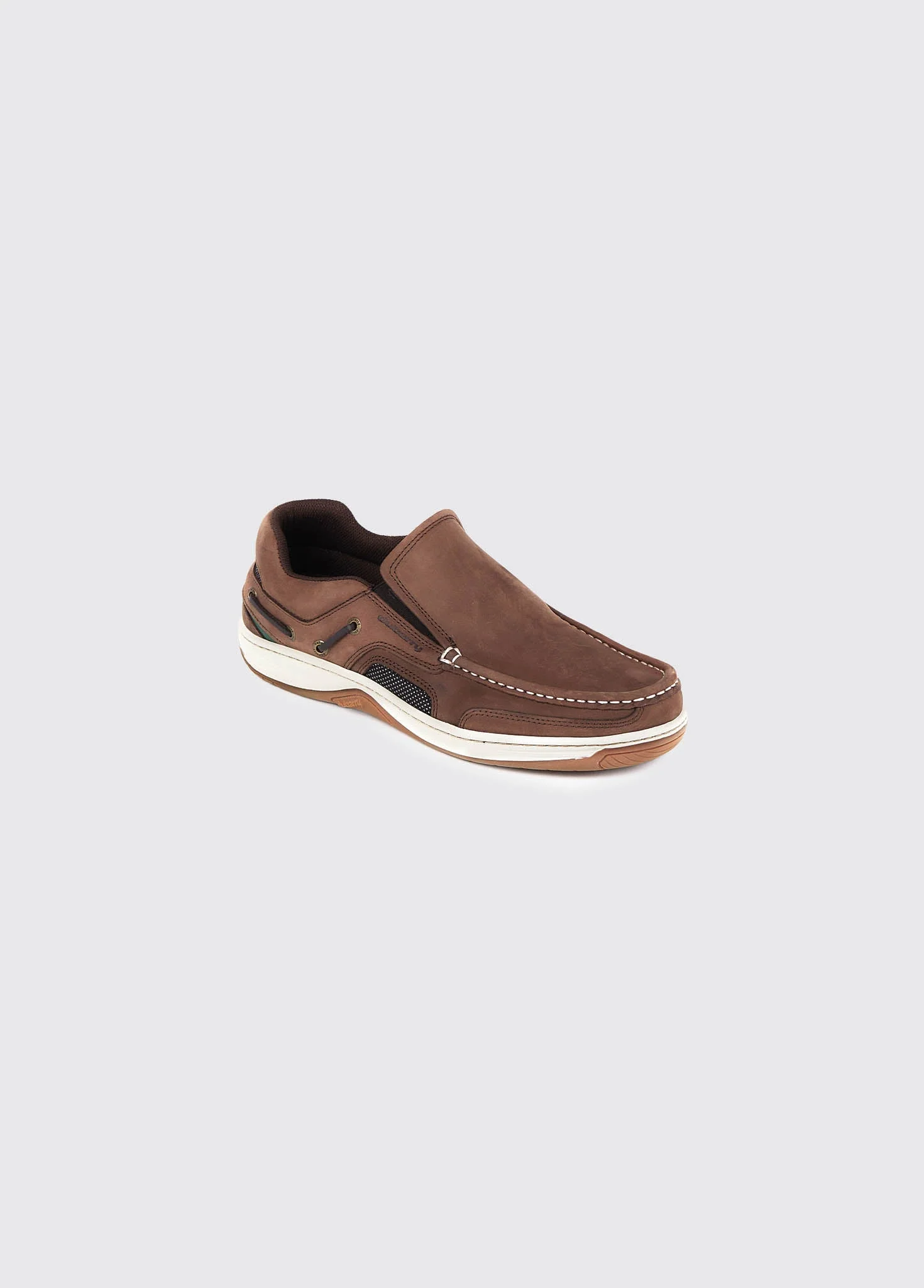 Yacht Men's Slip-On Deck Shoe - Donkey Brown - Image 5