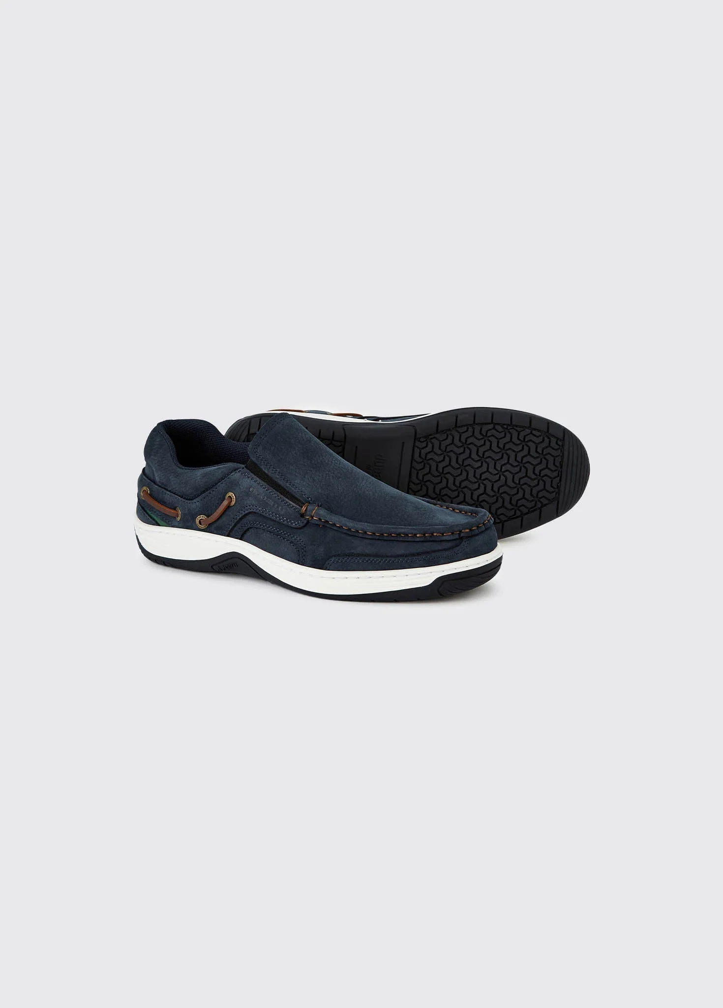 Yacht Men's Slip-On Deck Shoe - Midnight Blue - Image 2