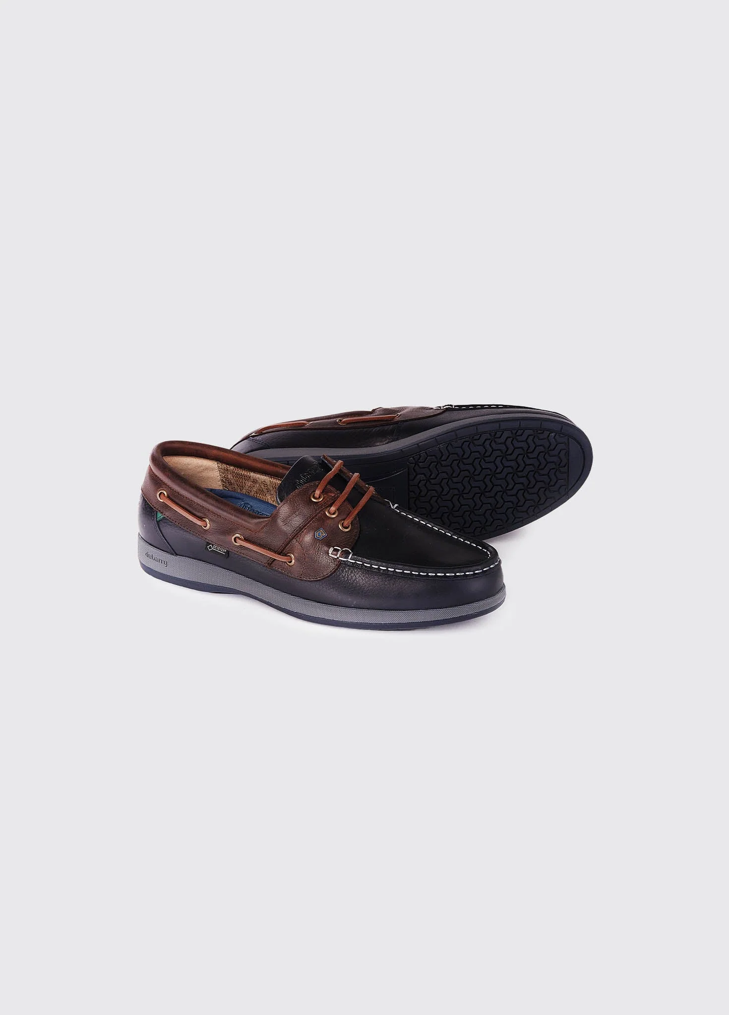 Mariner Moccasin - Navy/Brown - Image 2
