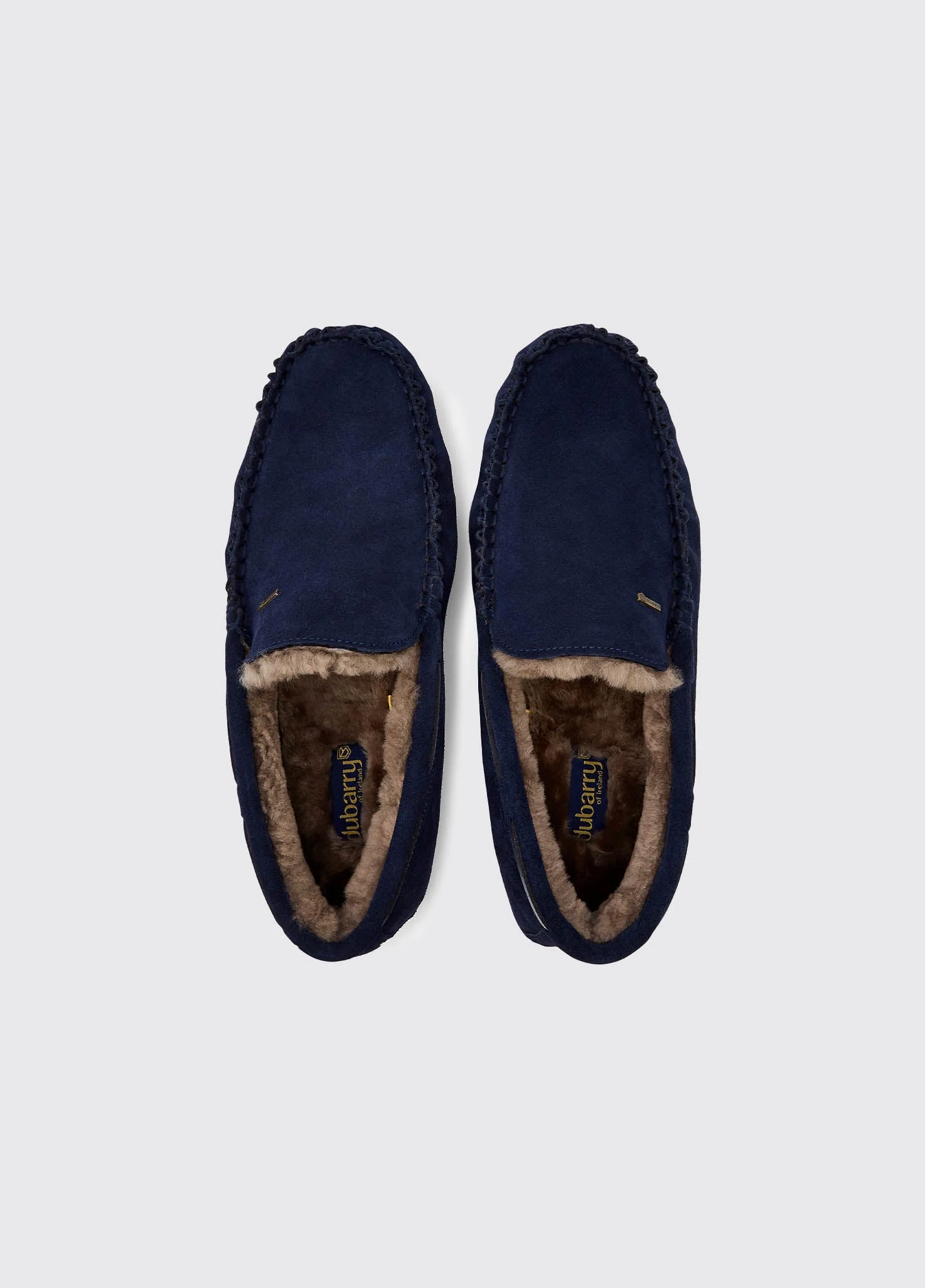 Ventry Men's Moccasin Slipper - French Navy - Image 6