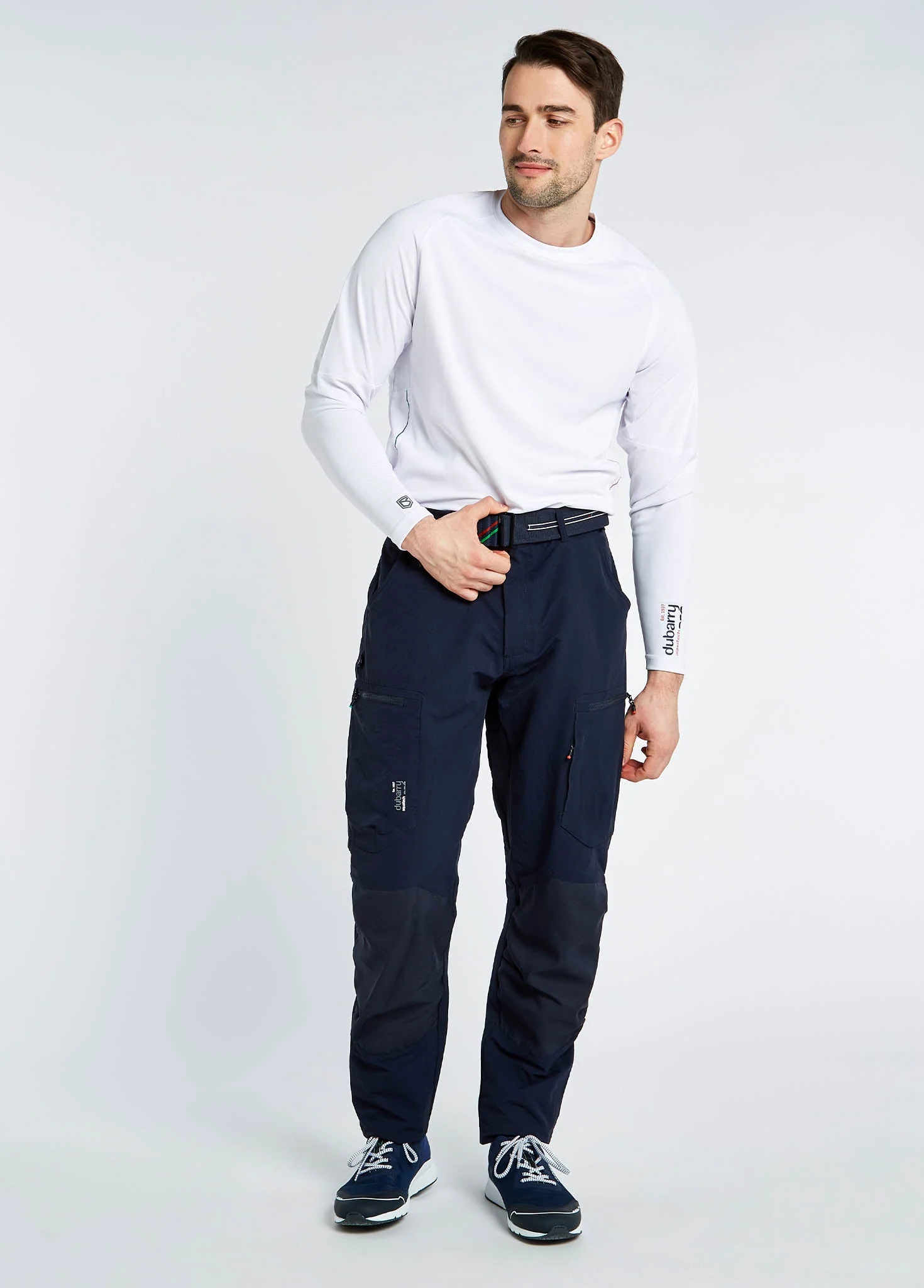 Dubrovnik Mens - Technical trousers Regular - Navy - Image 2