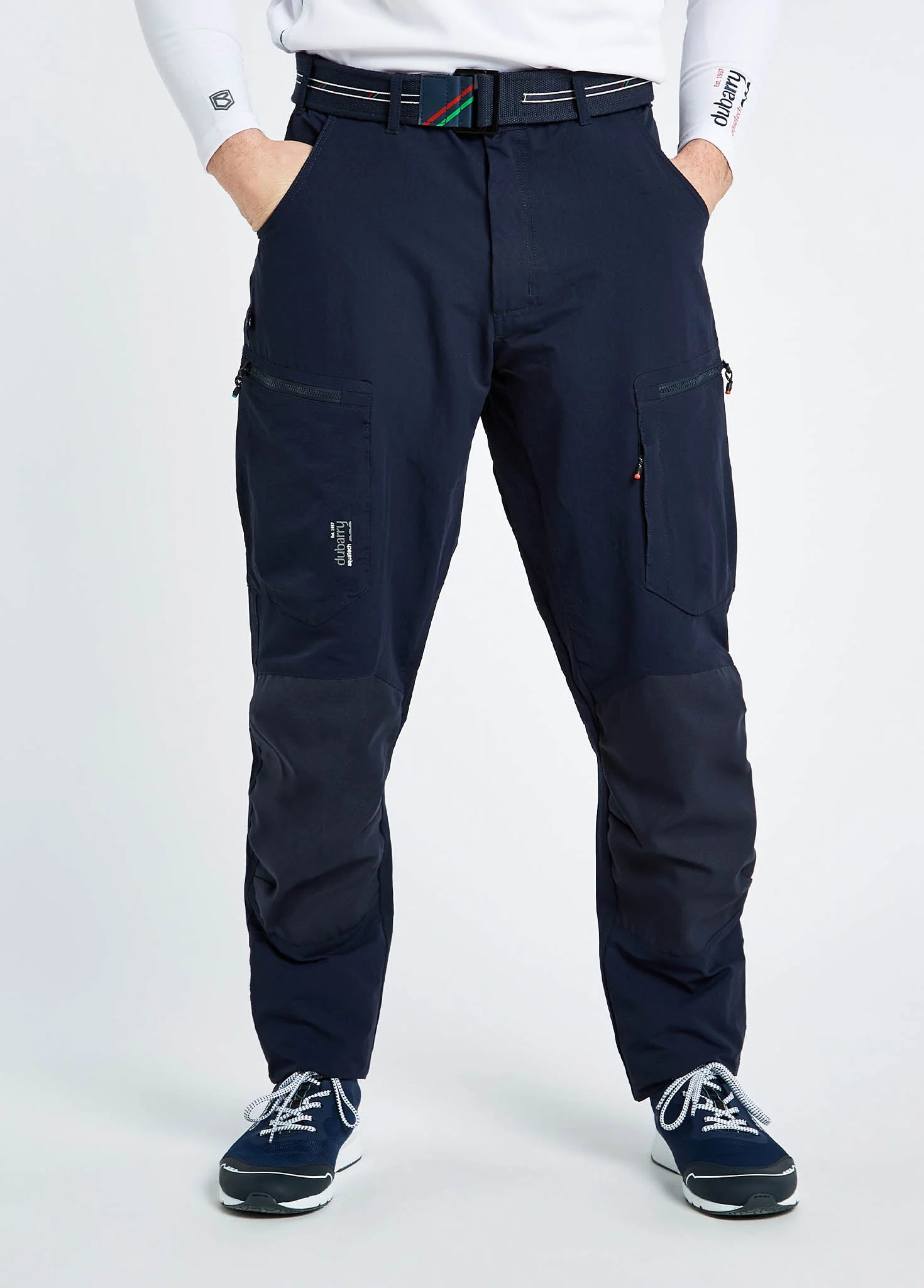 Dubrovnik Mens - Technical trousers Regular - Navy - Image 4