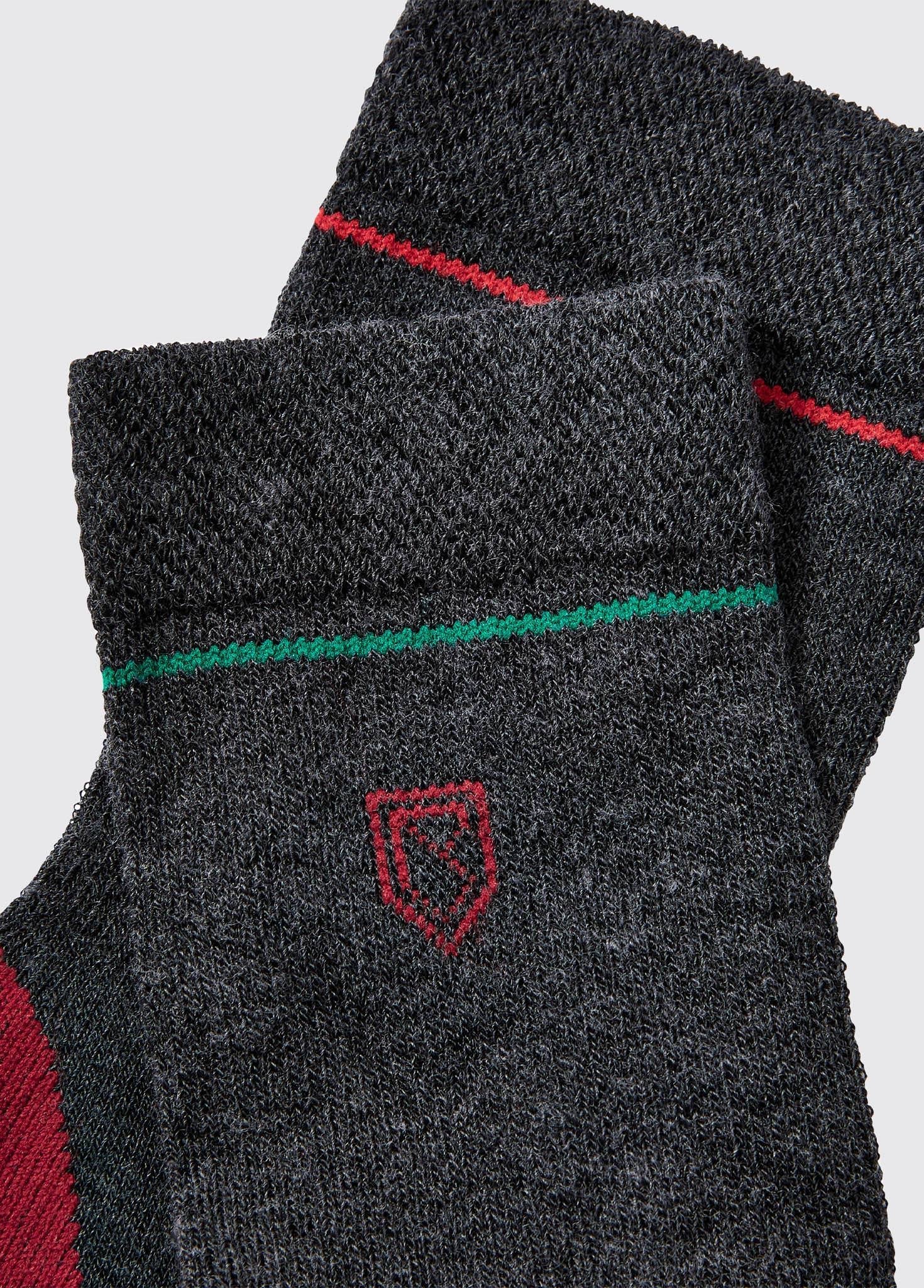 Cadiz Mens PrimaLoft® Socks - Graphite - Image 2