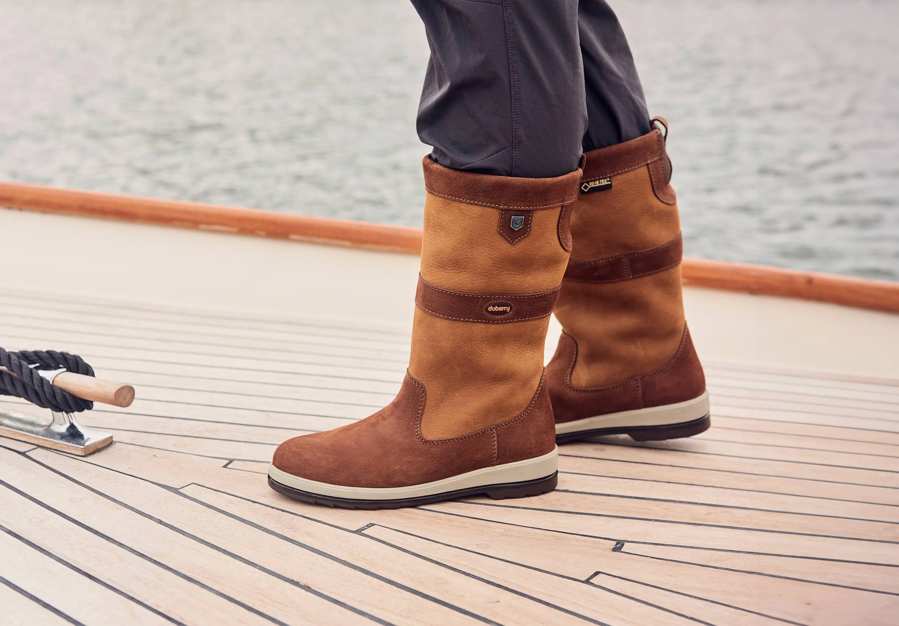 Ultima Men's Sailing Boot - Brown - Image 3