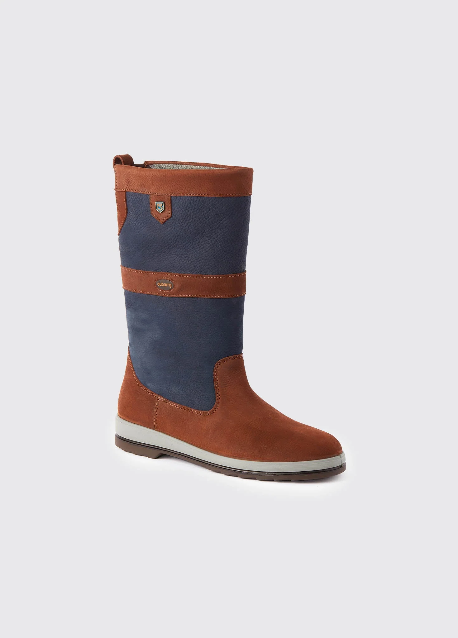 Ultima Men's Sailing Boot - Navy/Brown - Image 5