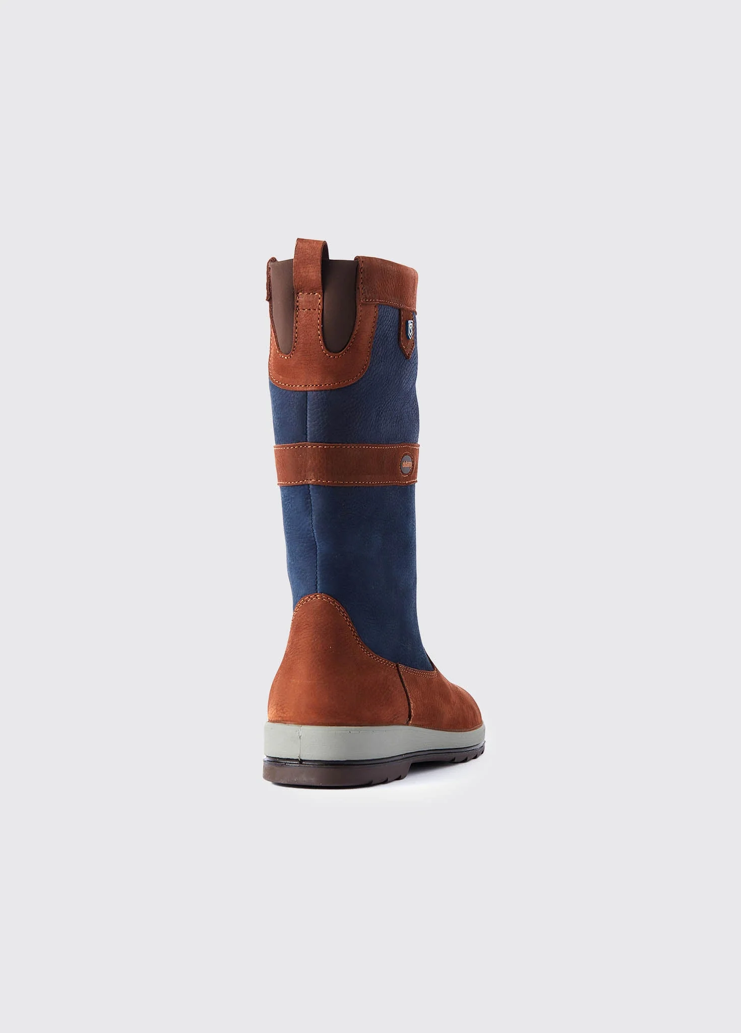 Ultima Men's Sailing Boot - Navy/Brown - Image 6