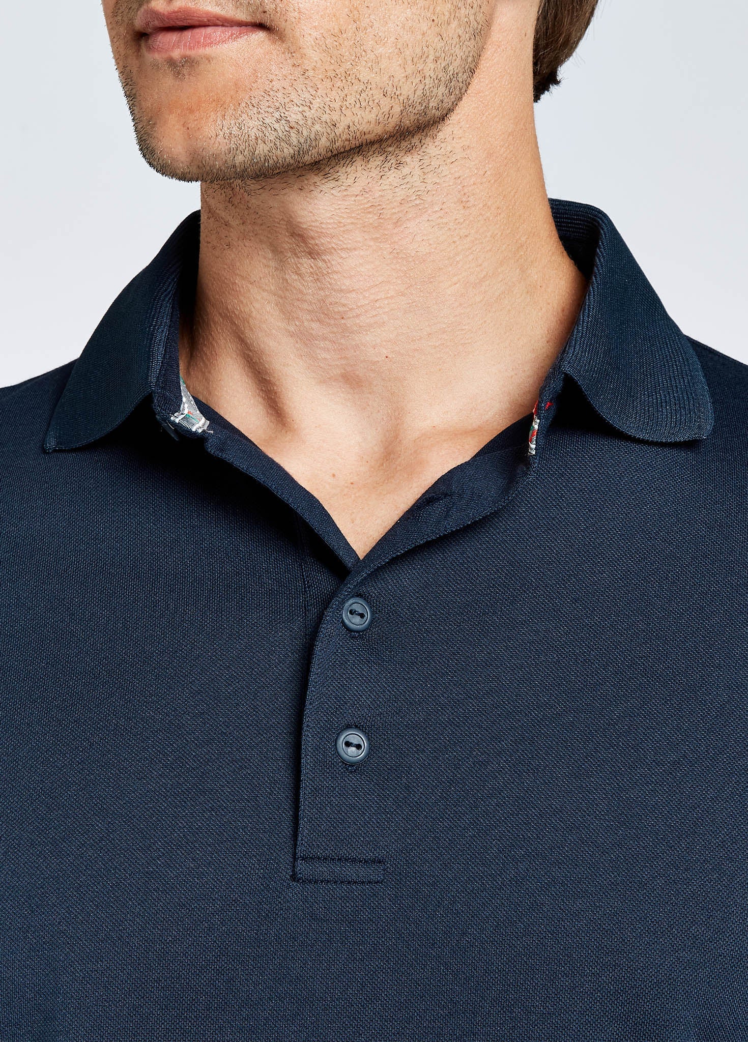 Sorrento Mens Short-sleeved Polo - Navy - Image 5