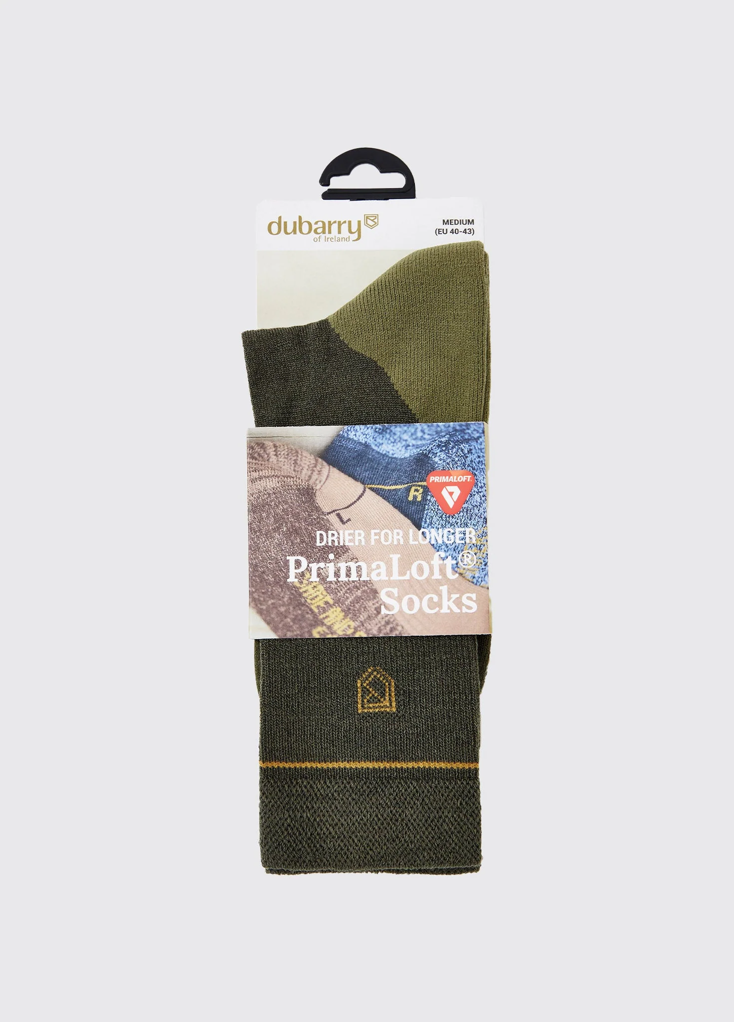 Tintern Mens Short PrimaLoft® Sock - Olive - Image 3