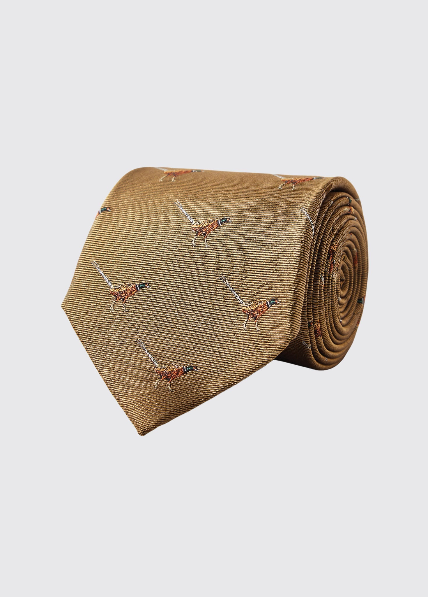 Madden Mens Silk Tie - Gold - Image 2