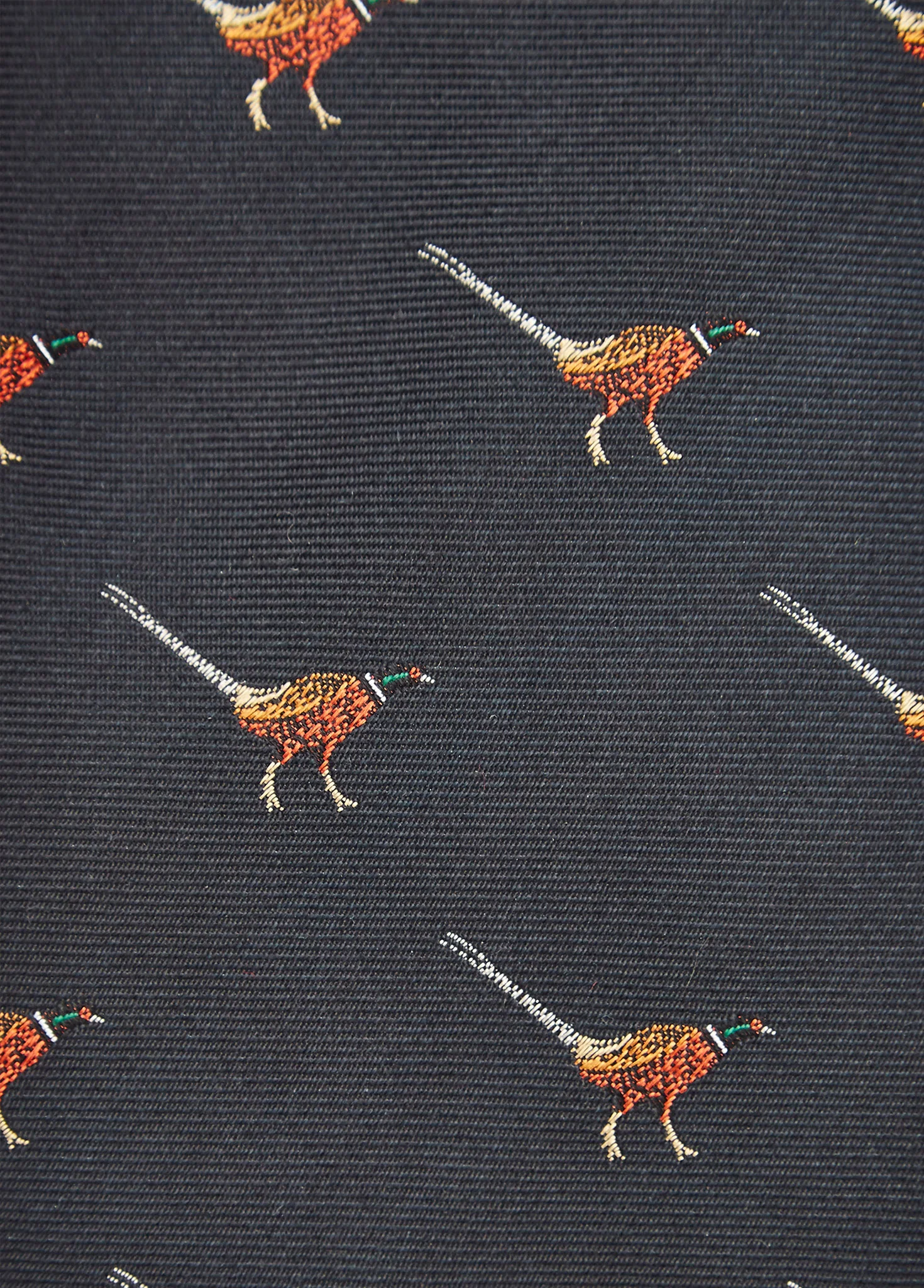 Madden Mens Silk Tie - Navy - Image 4