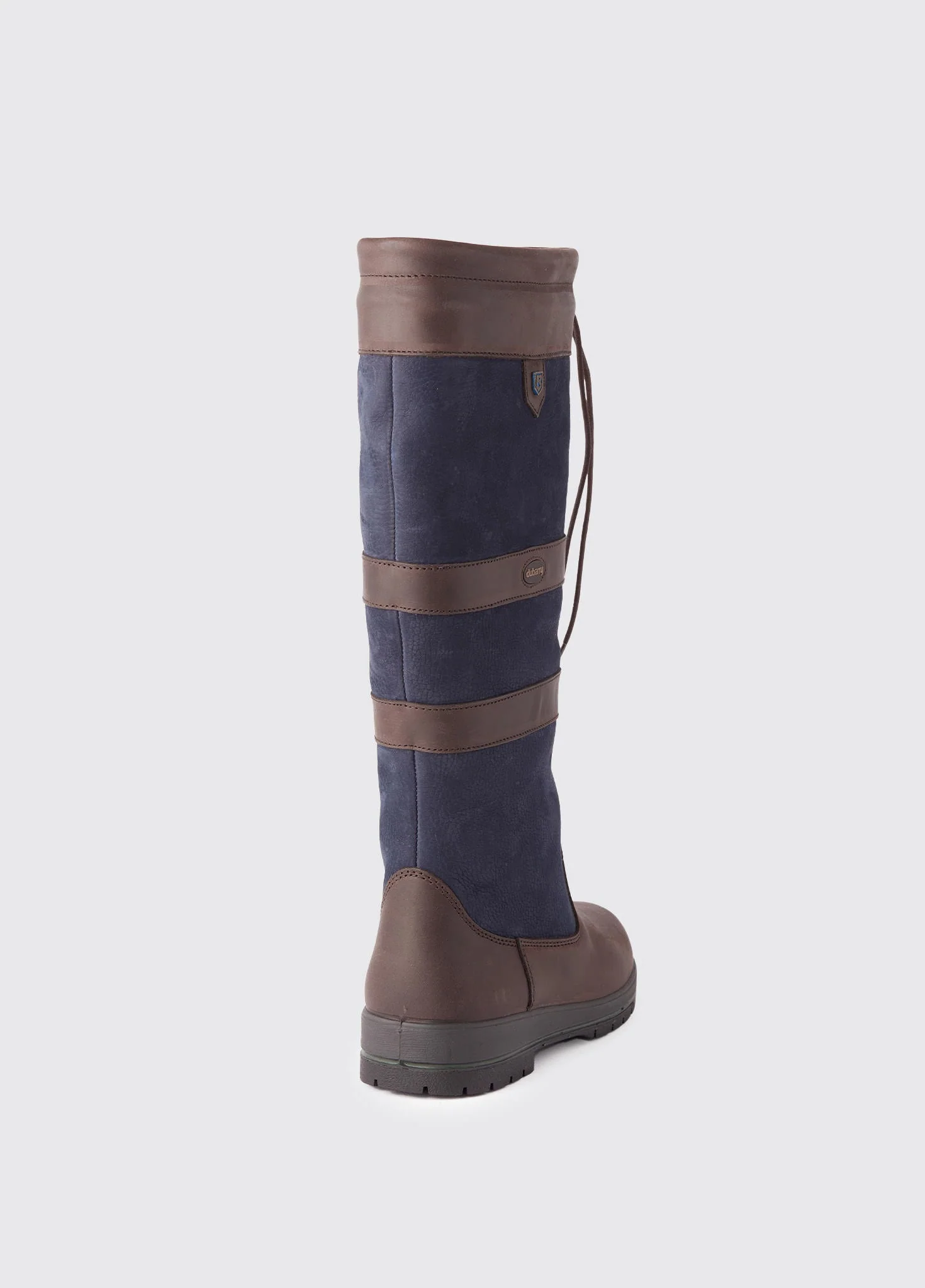 Galway Mens SlimFit™ Country Boot - Navy/Brown - Image 6