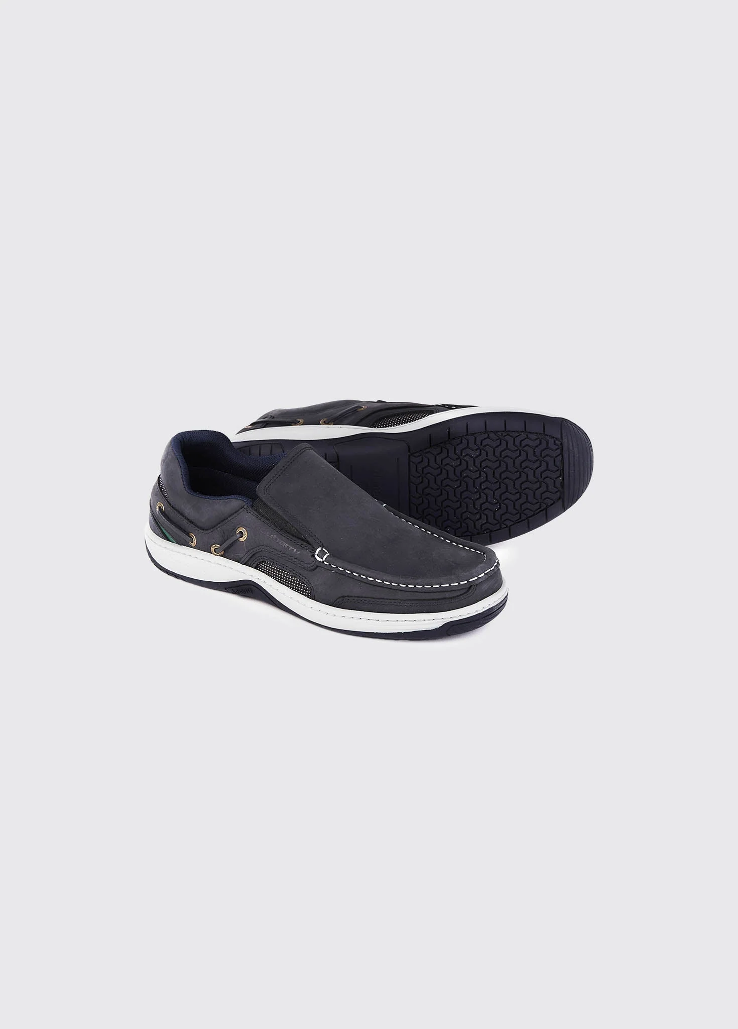 Yacht Men's Slip-On Deck Shoe - Navy - Image 2