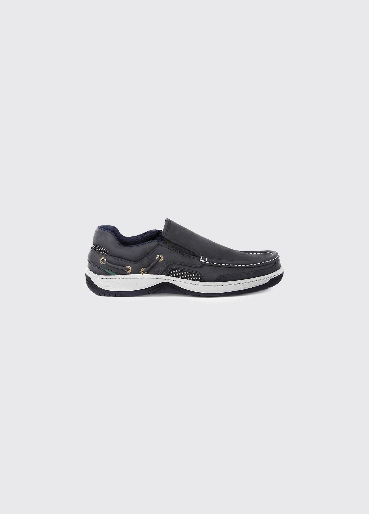 Yacht Men's Slip-On Deck Shoe - Navy - Image 4