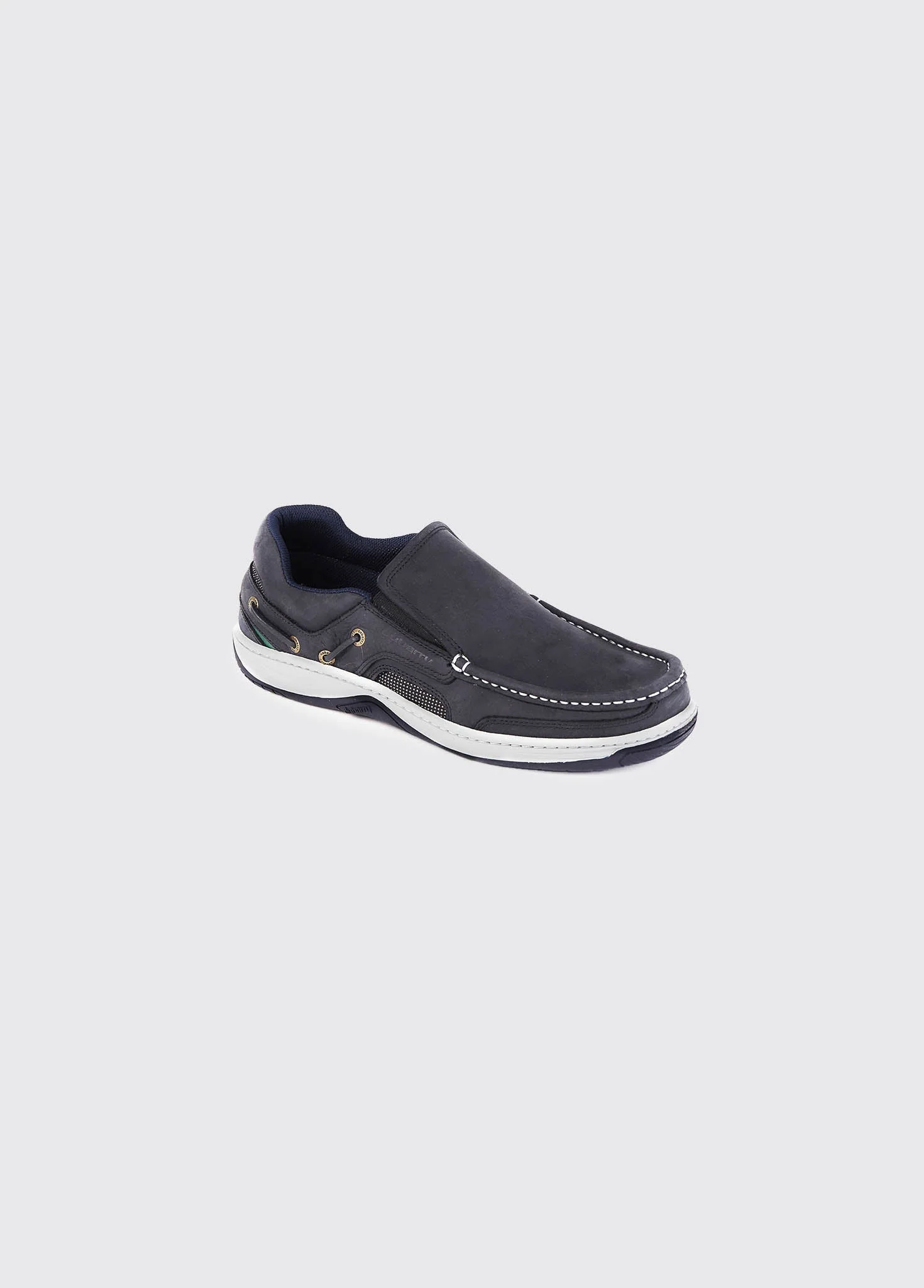 Yacht Men's Slip-On Deck Shoe - Navy - Image 5