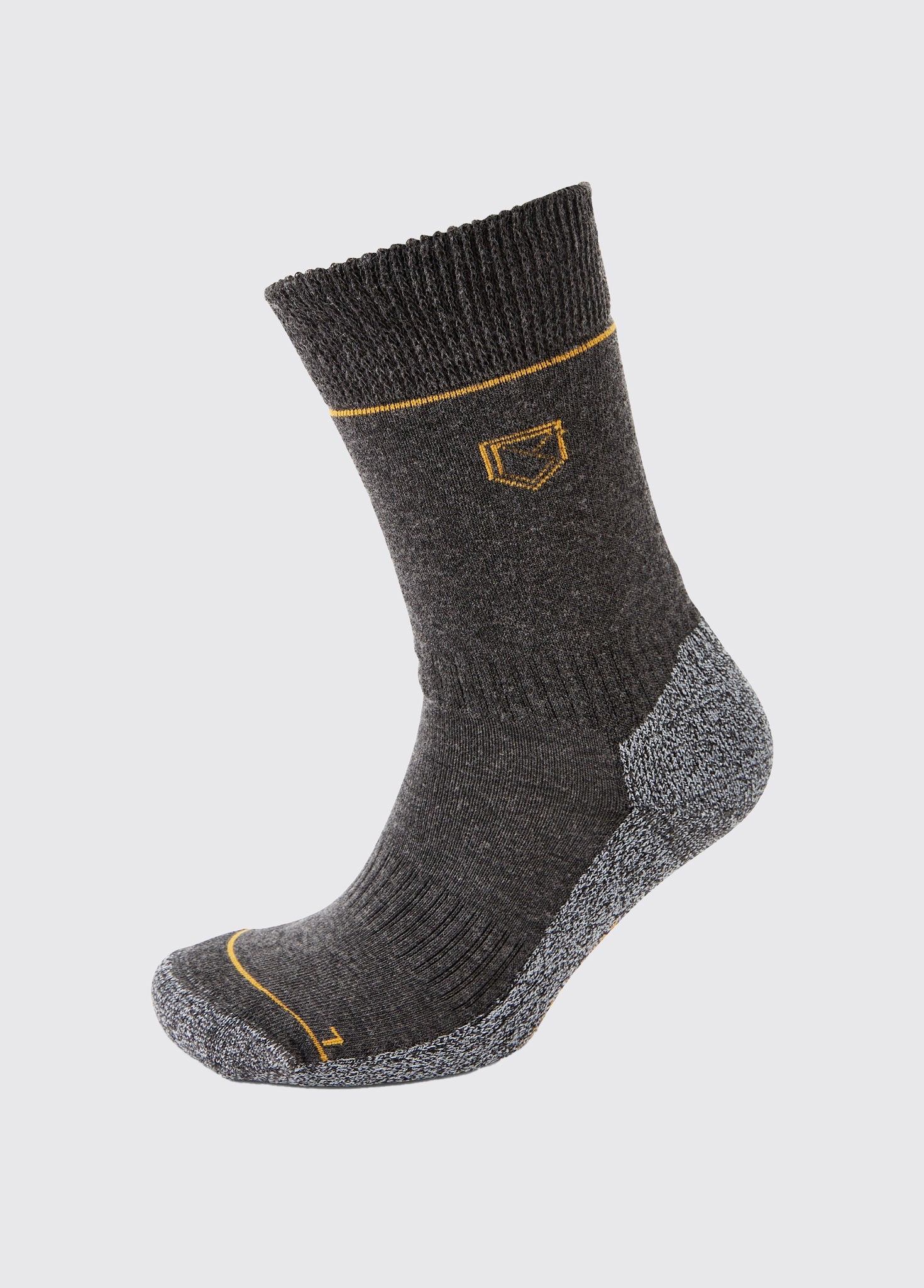 Kilkee Mens Socks - Graphite - Image 2