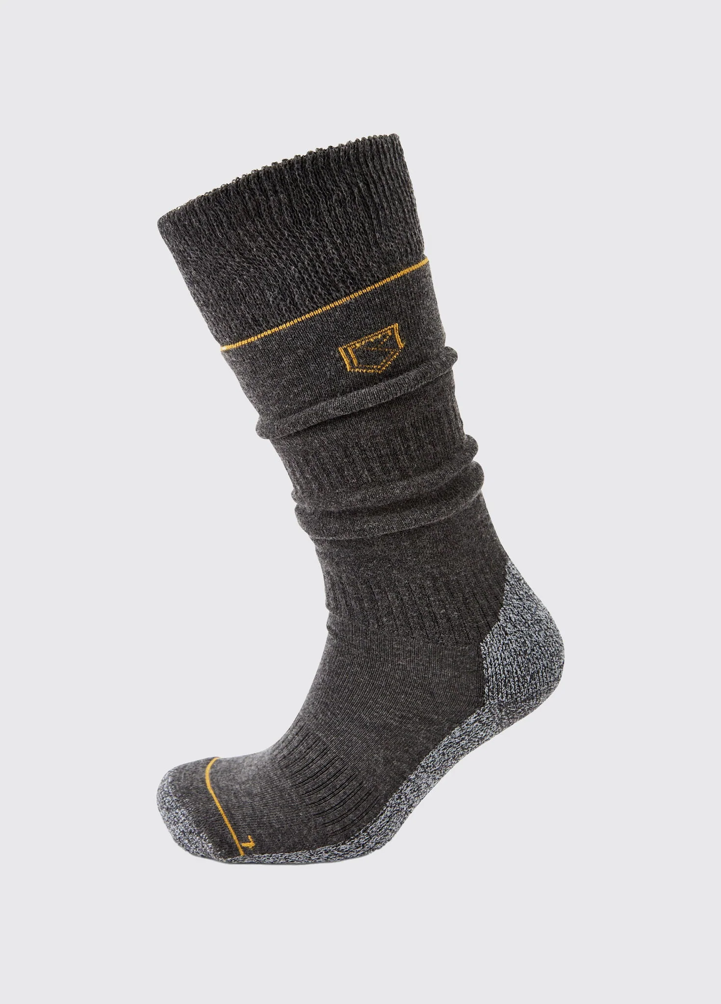 Kilrush Mens Socks - Graphite - Image 2