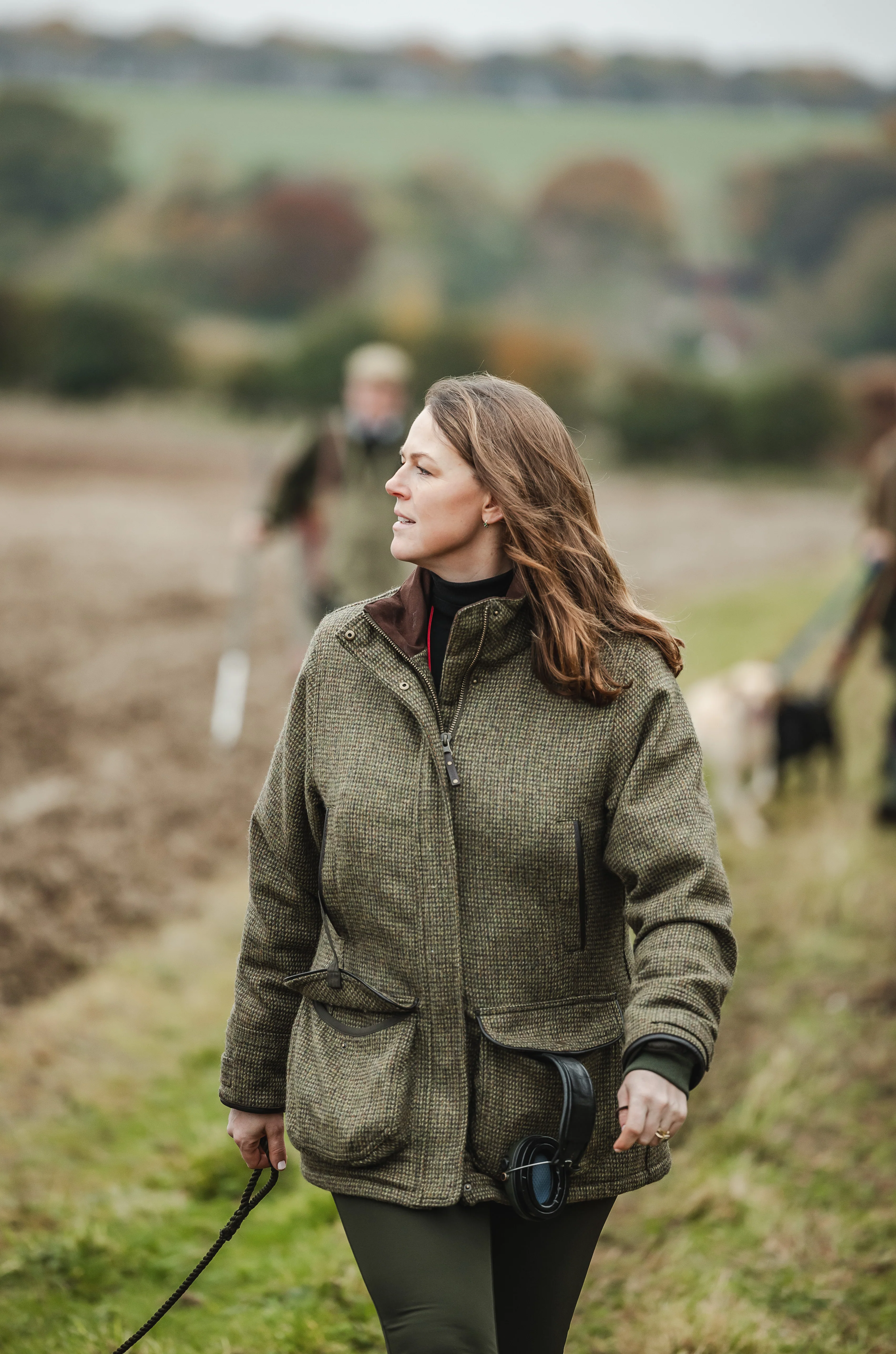 Ballinturbet Tweed Field Coat - Cedar - Image 2