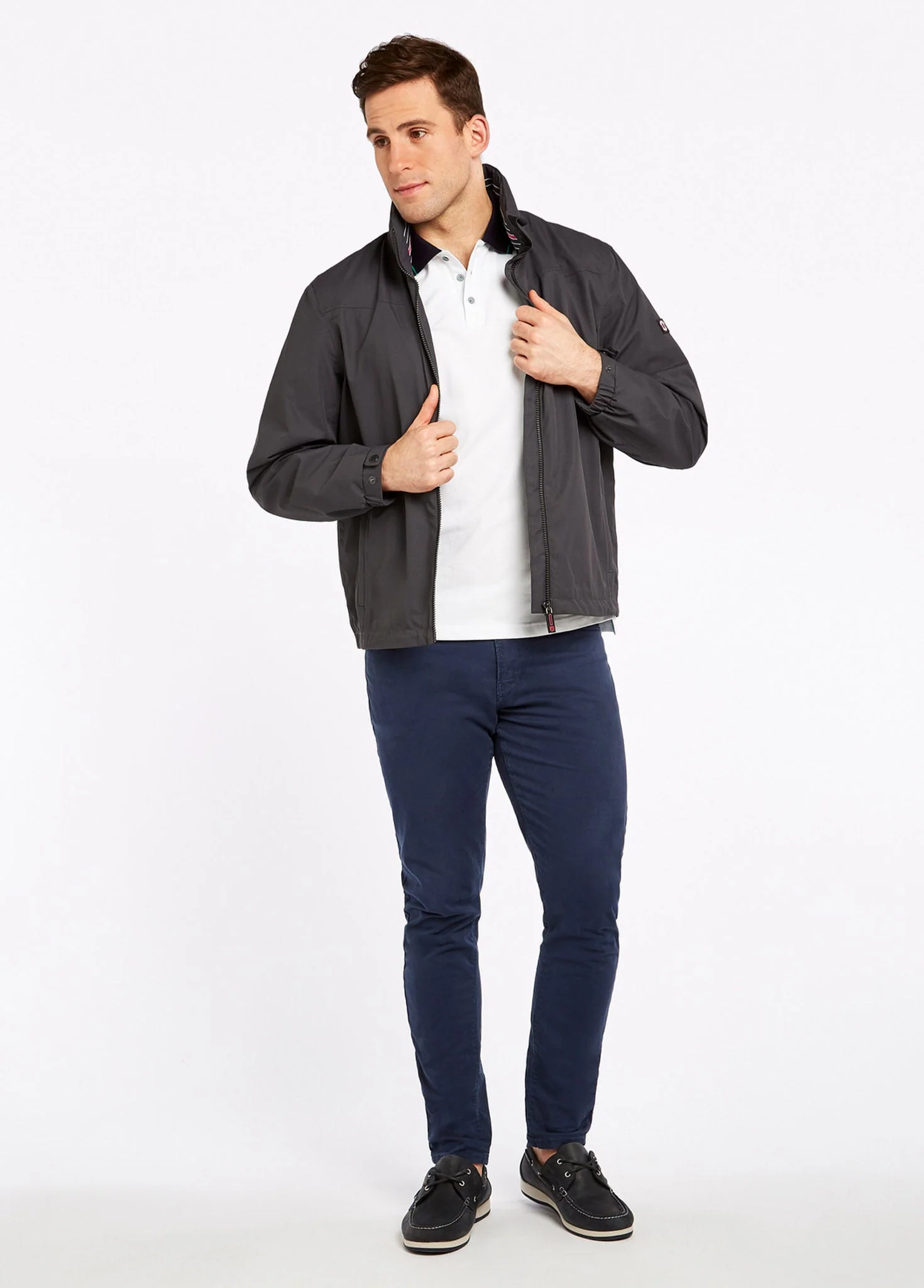 Bundoran Waterproof Jacket - Graphite - Image 2