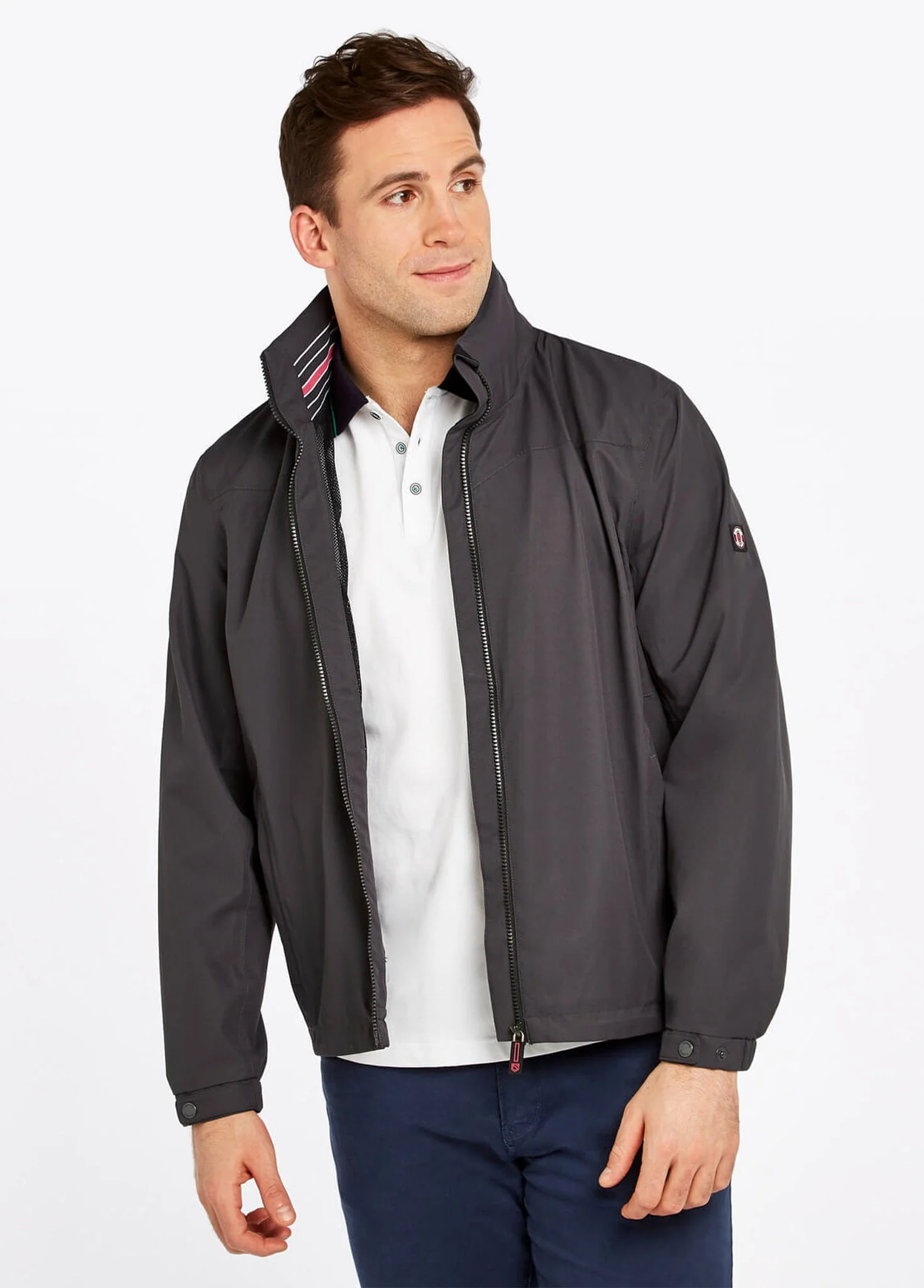 Bundoran Waterproof Jacket - Graphite - Image 3