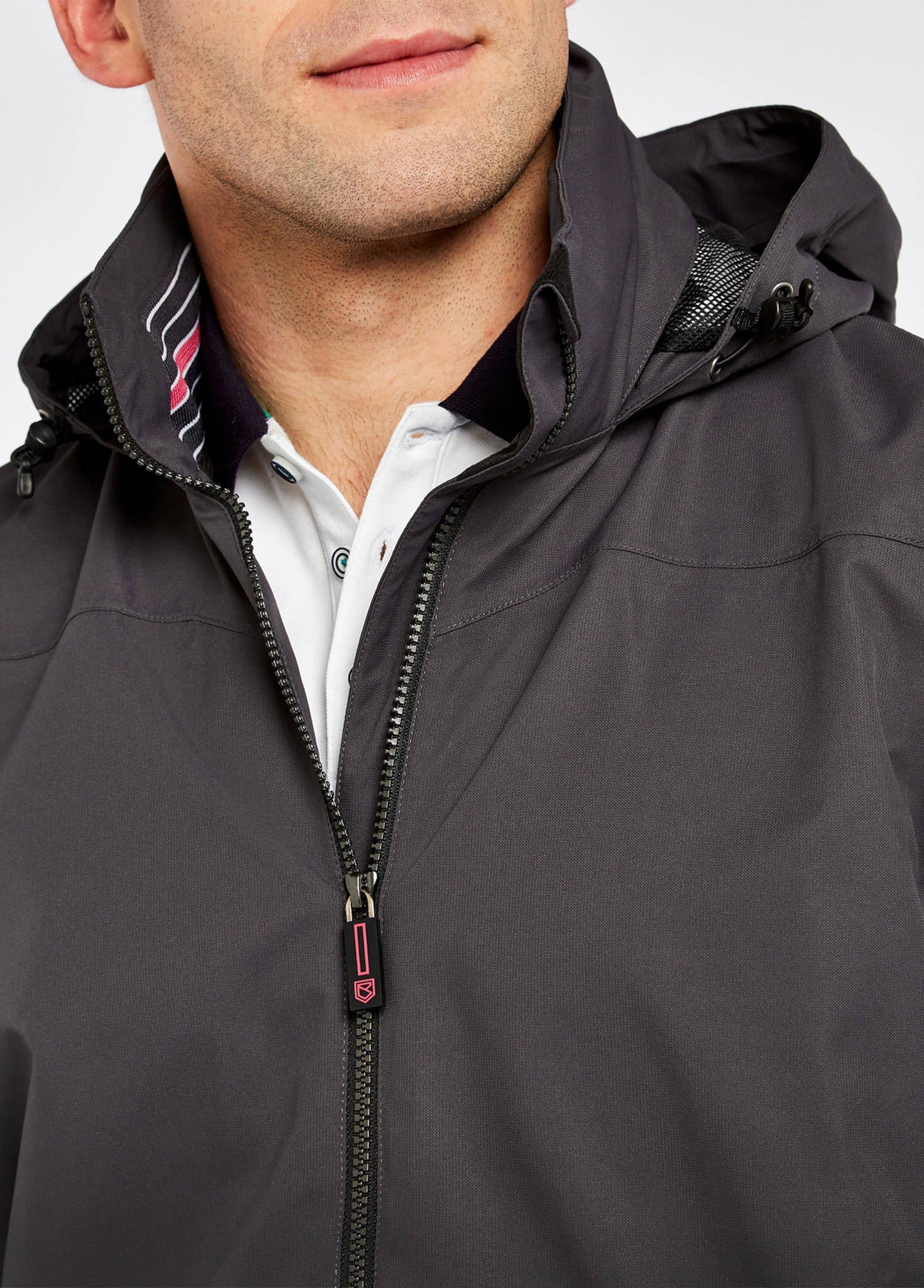 Bundoran Waterproof Jacket - Graphite - Image 4