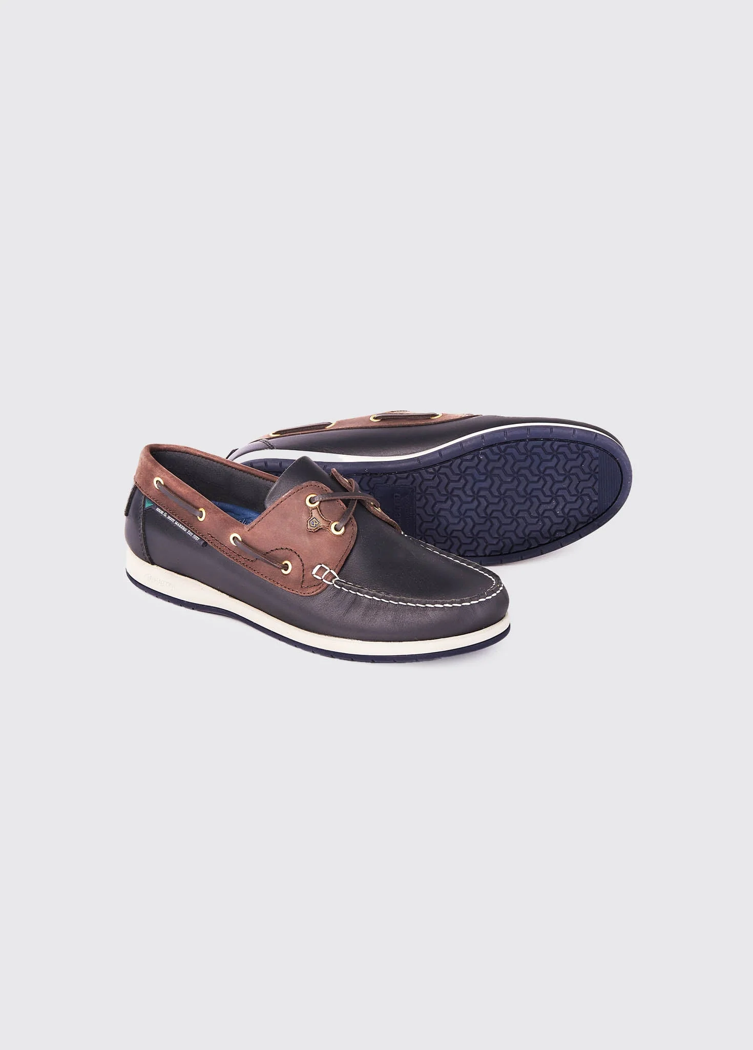 Sailmaker X LT Deck Shoe - Navy/Brown - Image 2