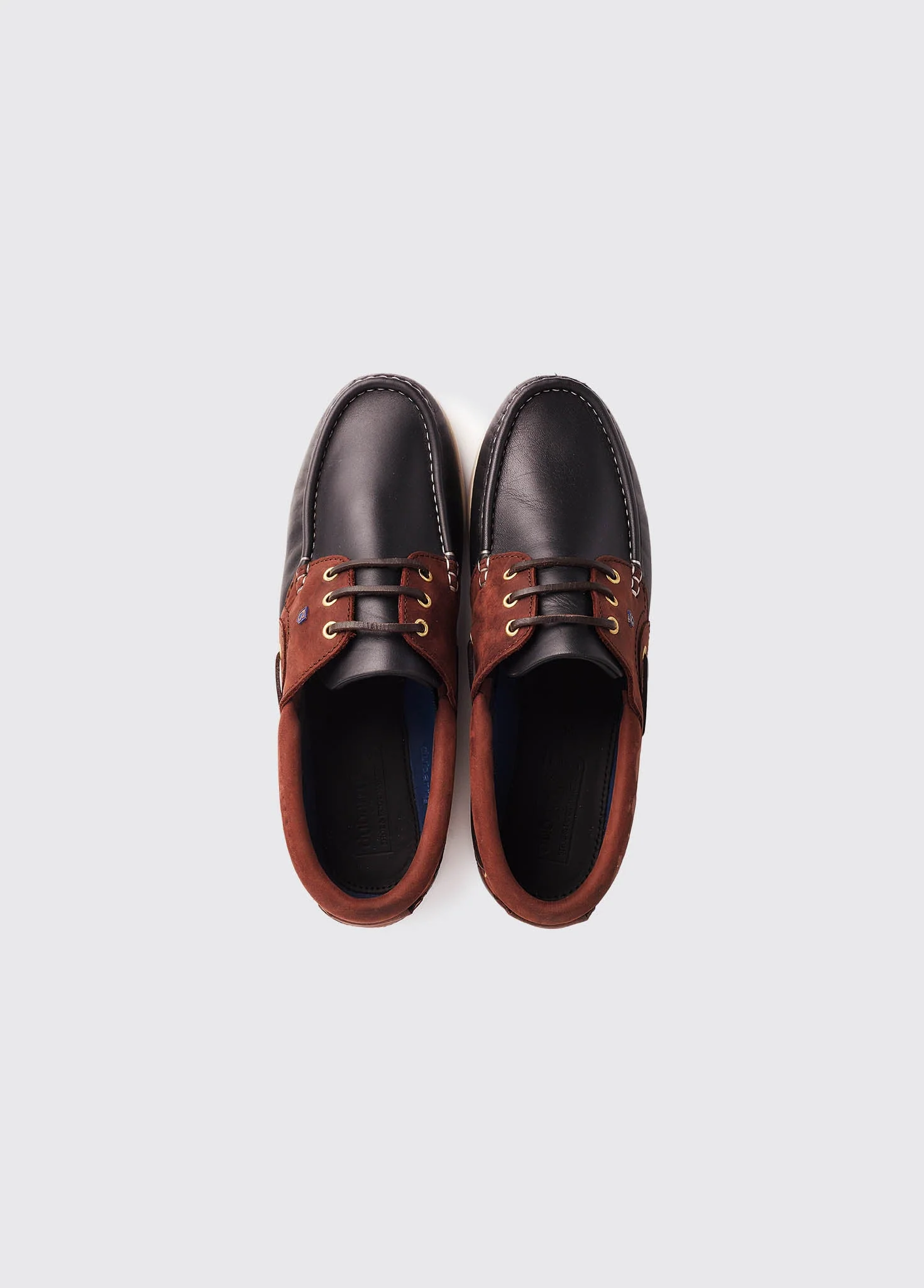 Commodore XLT Deck Shoe - Navy/Brown - Image 6