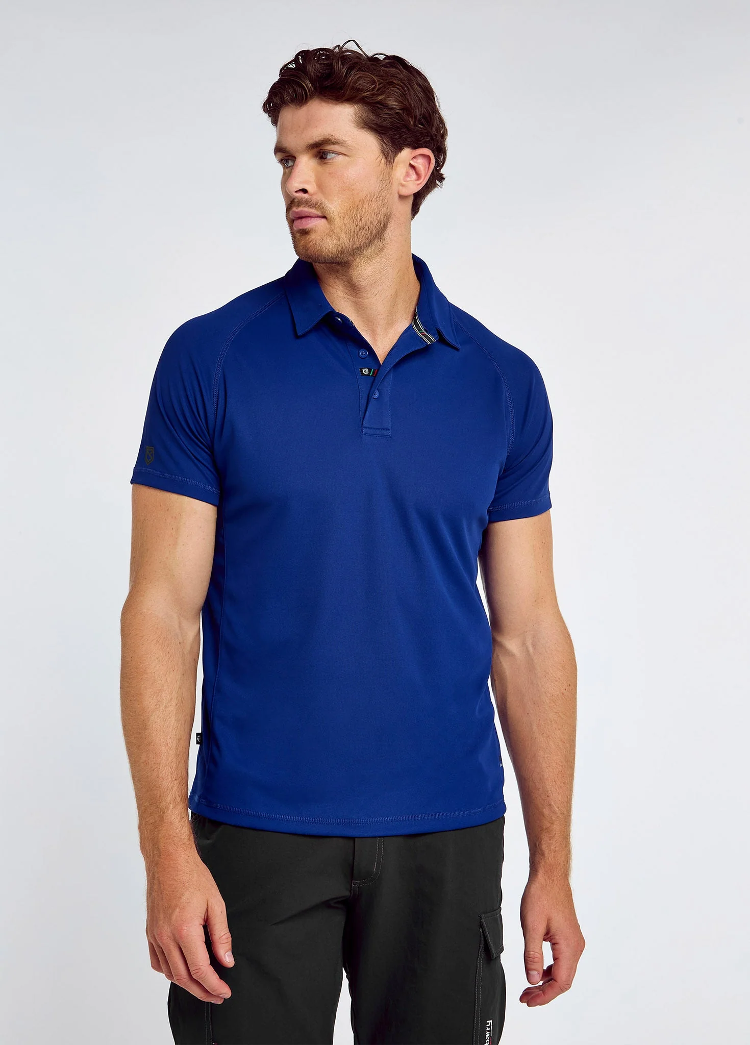 Menton Men's Technical Polo - Ultramarine - Image 3