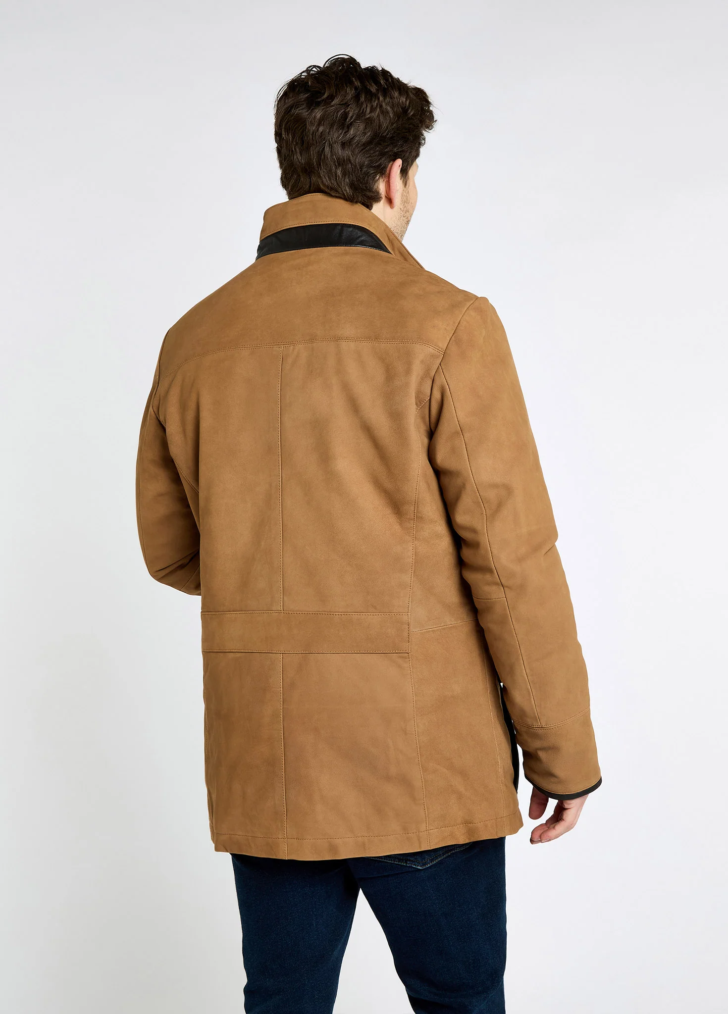 Moore Leather Jacket - Tan - Image 4