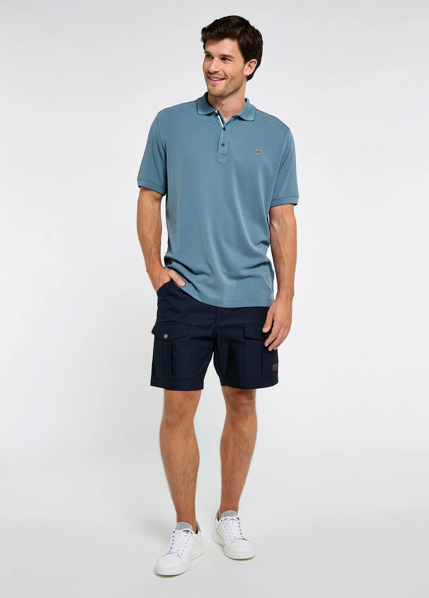 Morrison Men's Polo - Indigo - Image 3