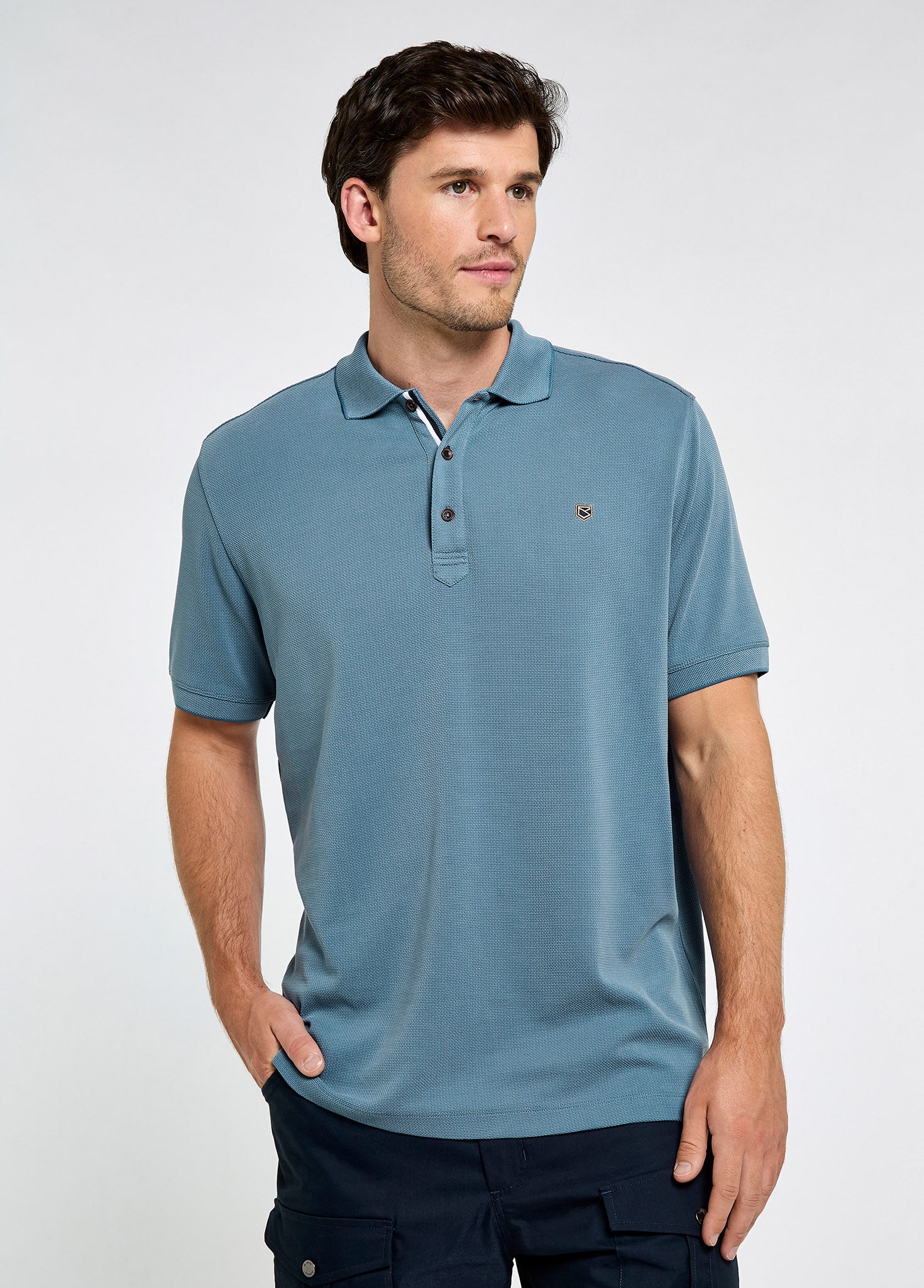 Morrison Men's Polo - Indigo - Image 4