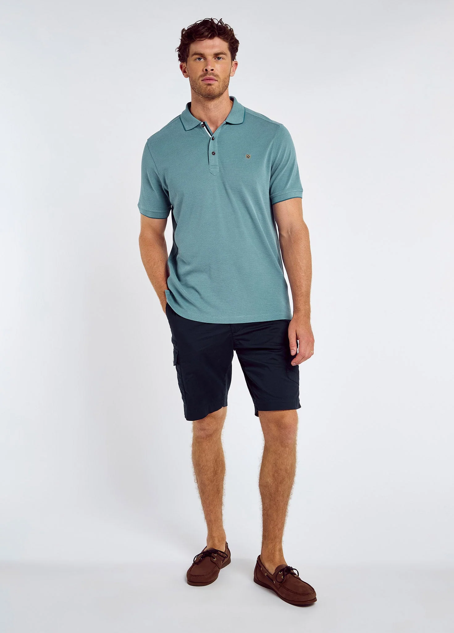 Morrison Morrison Polo - Azure Blue - Image 2