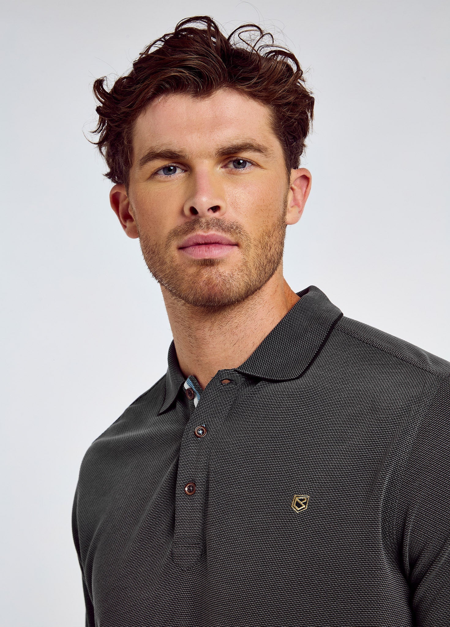 Morrison Morrison Polo - Graphite - Image 3
