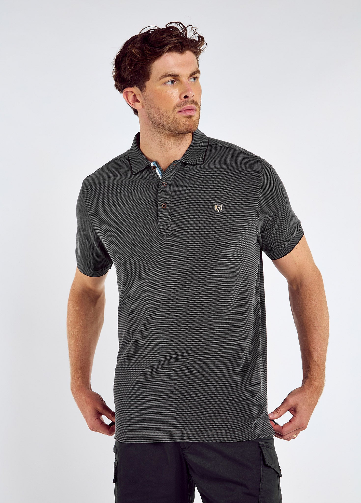 Morrison Morrison Polo - Graphite - Image 4