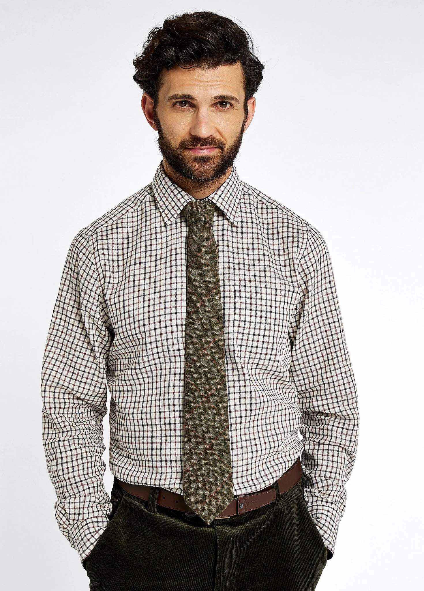 Newtownforbes Men’s Tie - Cedar - Image 2