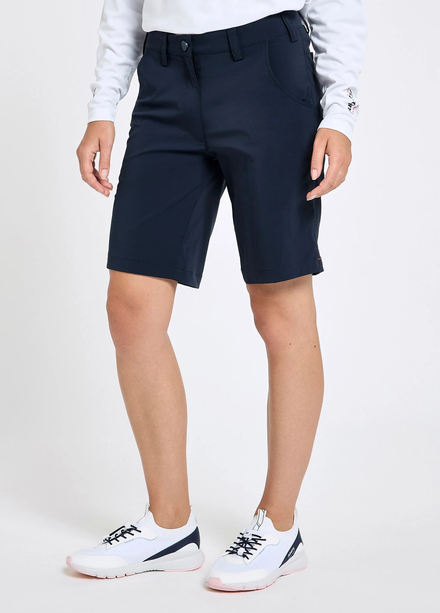 Nice Women's Crew Shorts - Navy - Image 3