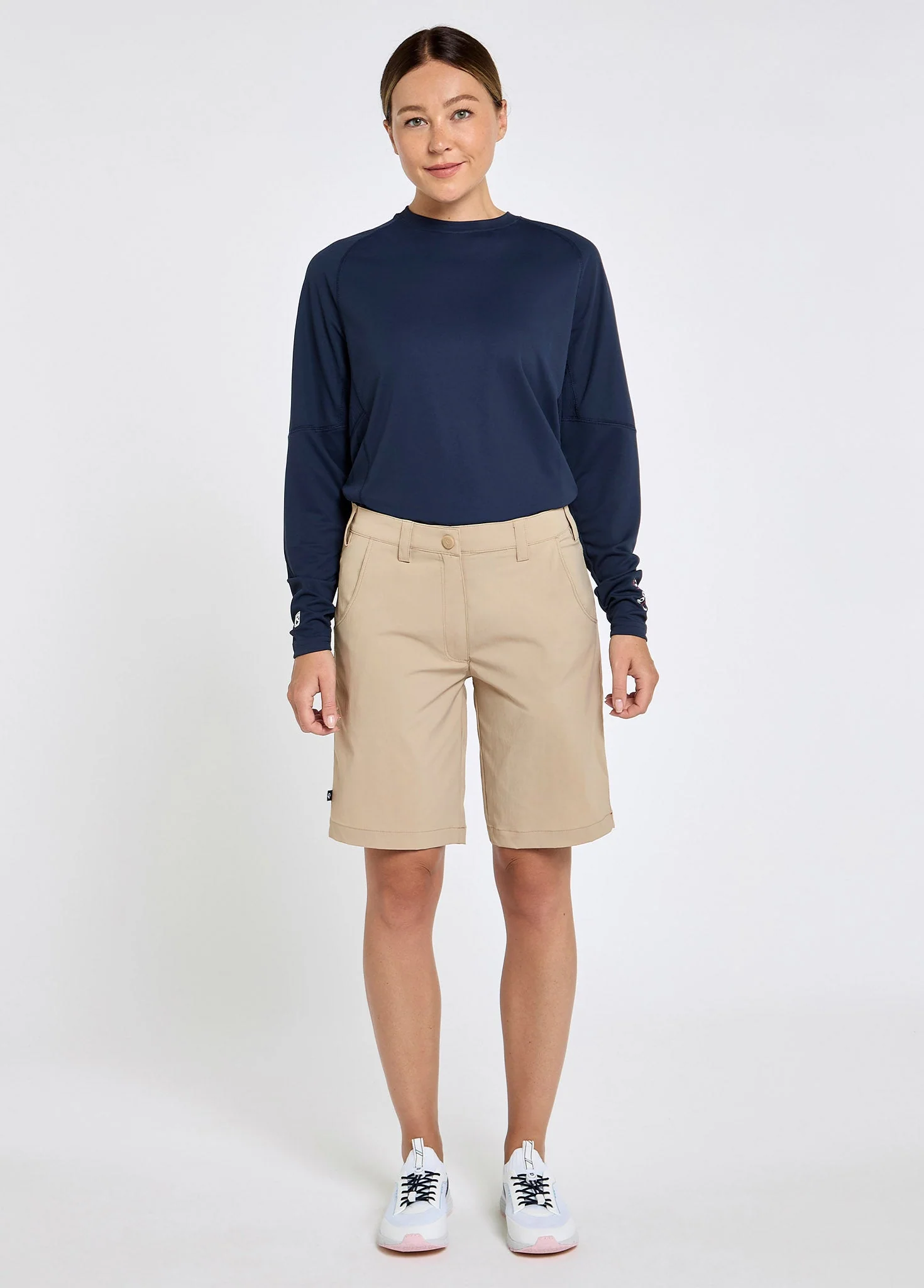 Nice Women's Crew Shorts - Sand - Image 2